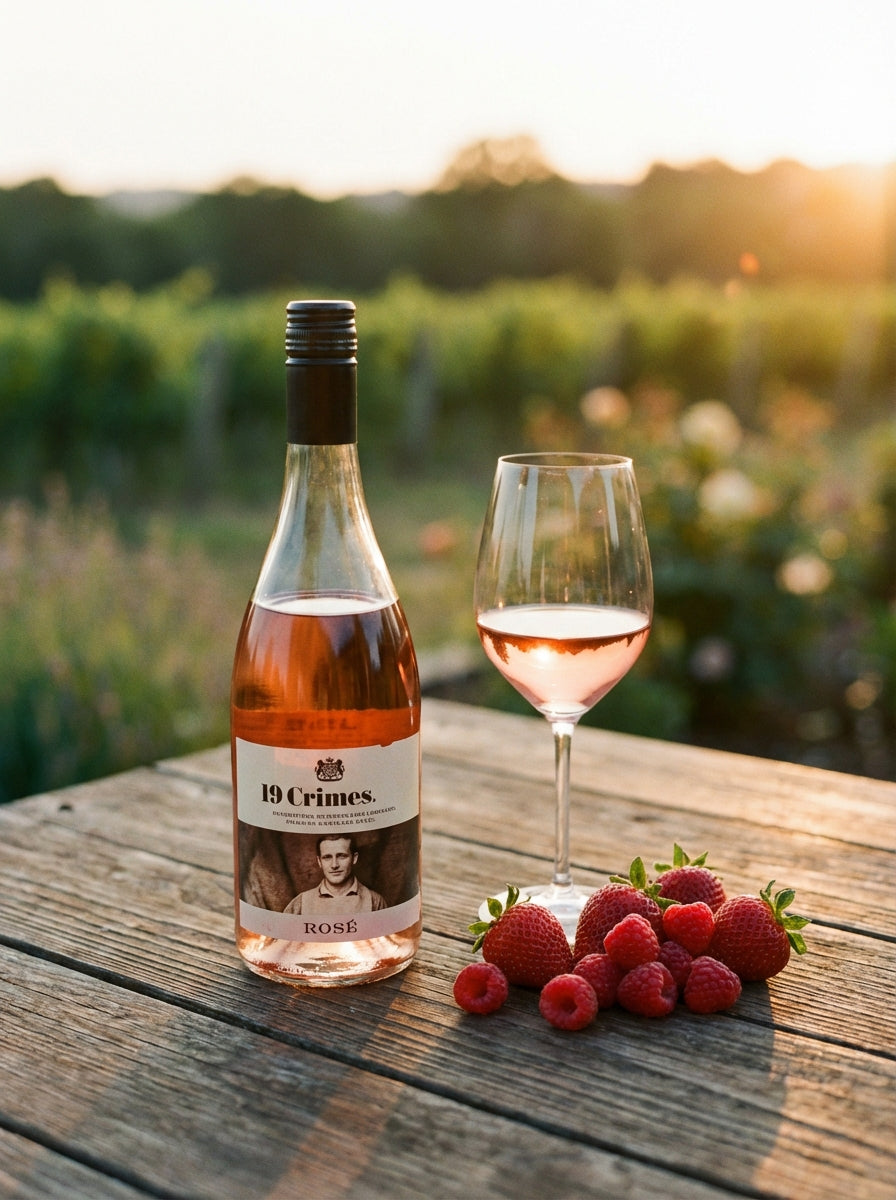19 Crimes Rosé Wine 750ml – Fresh & Fruity Rosé