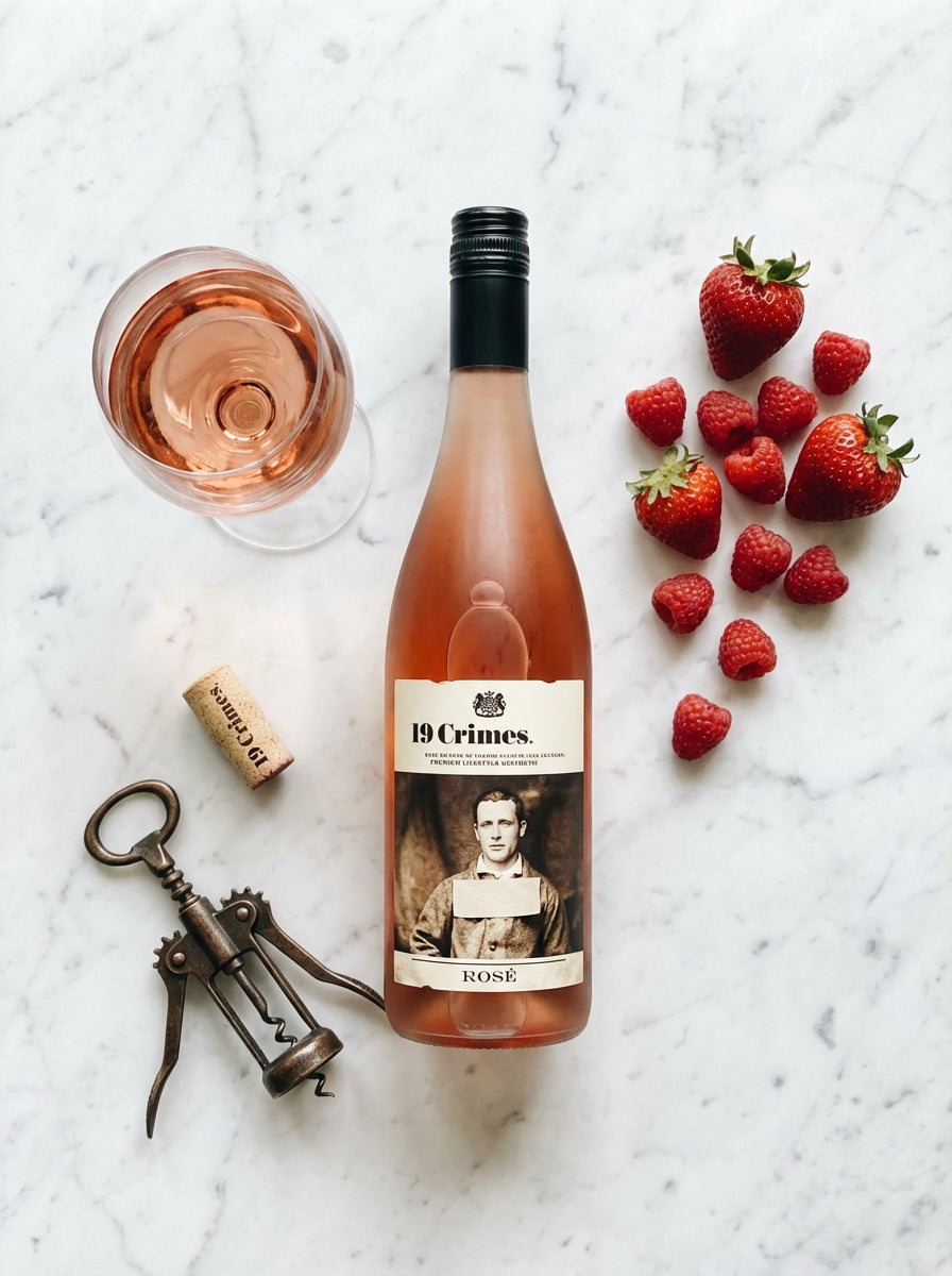 19 Crimes Rosé Wine 750ml – Fresh & Fruity Rosé