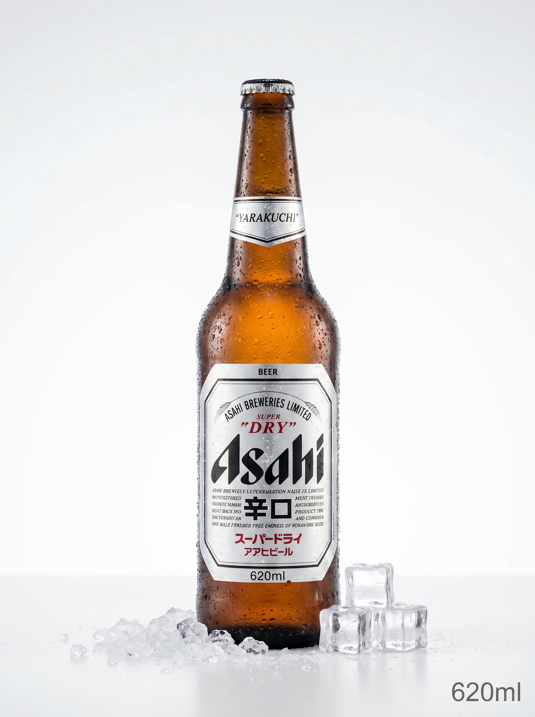 Asahi Super Dry Japanese Beer 620ml Bottle