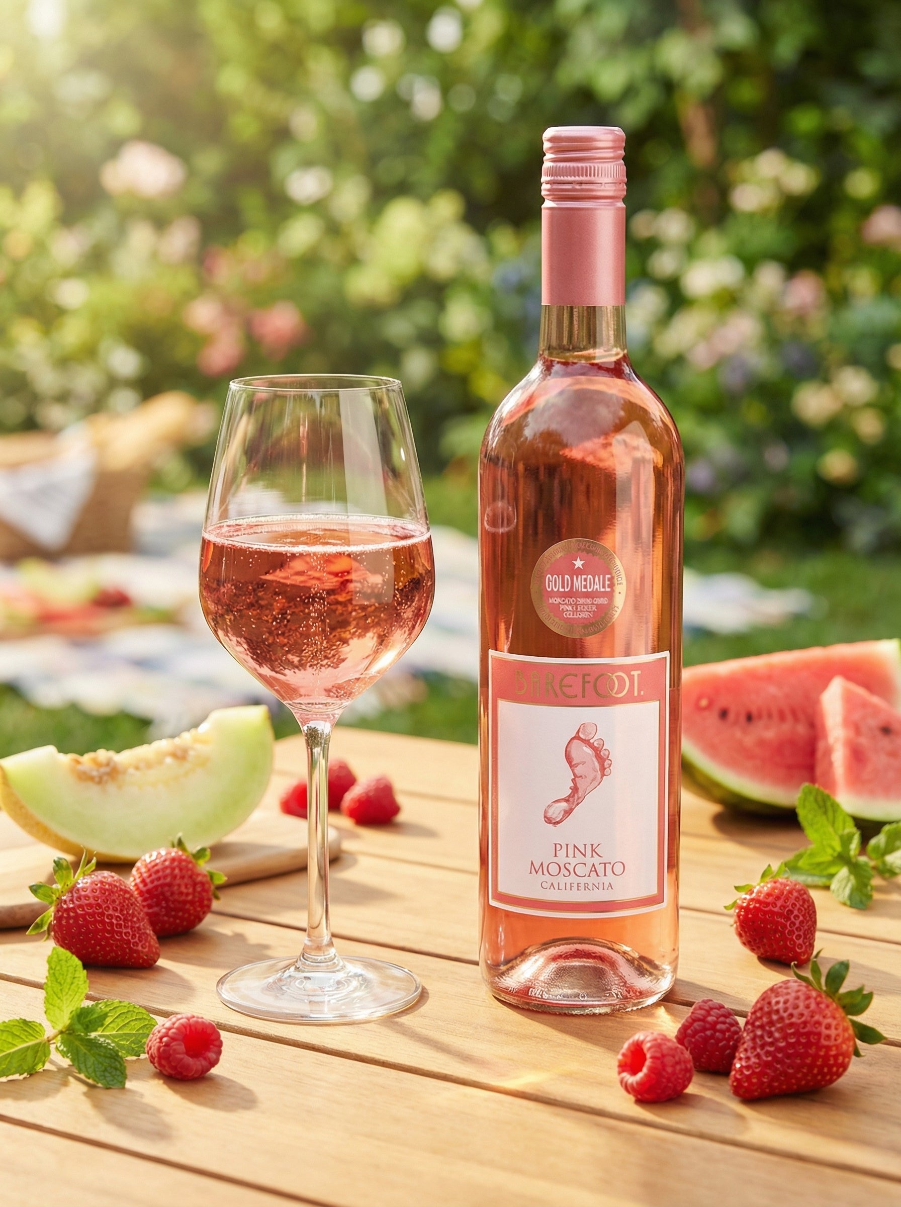 Barefoot Pink Moscato 75Cl