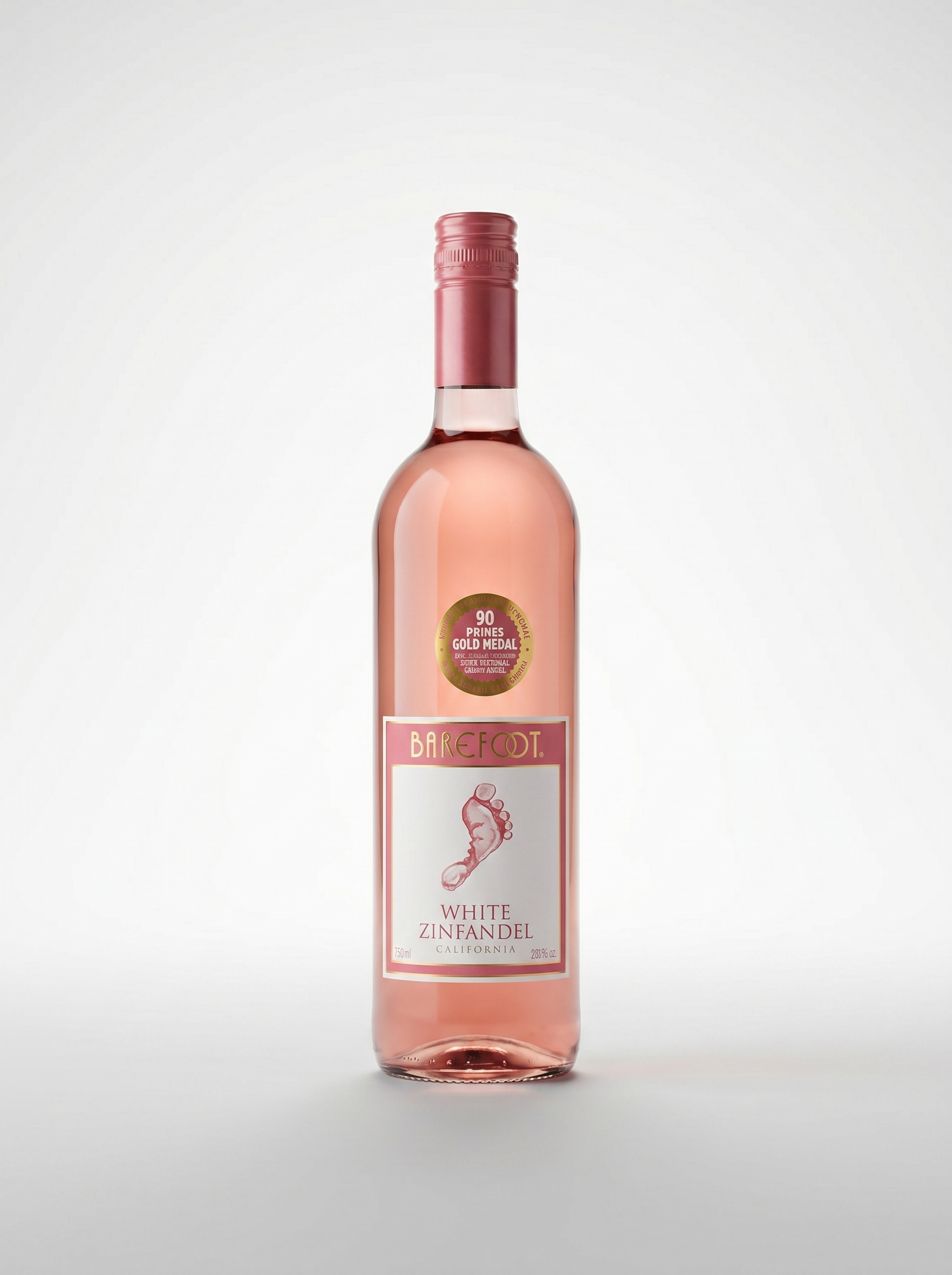 Barefoot White Zinfandel Rose Wine 750ml