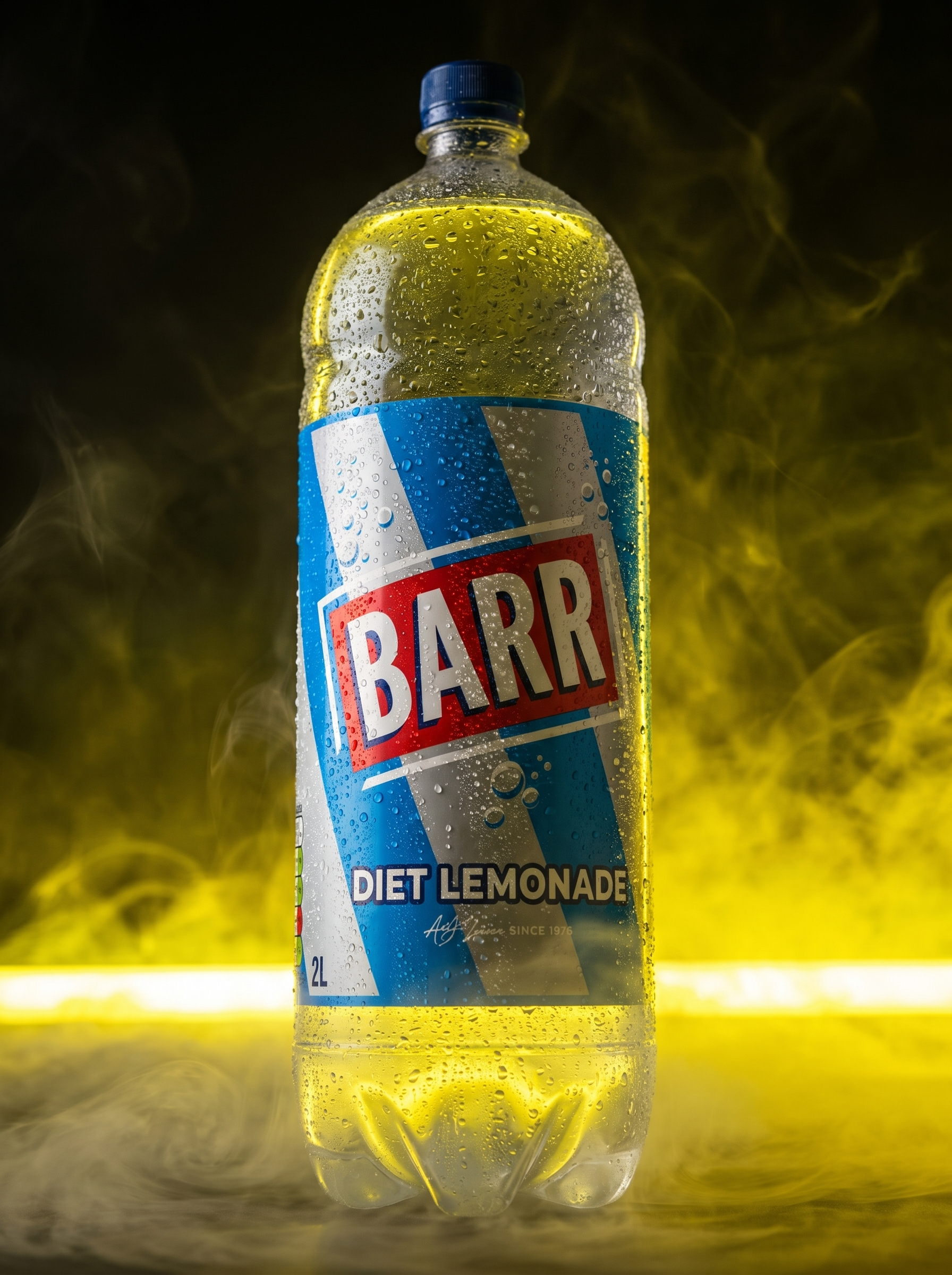 Barr Diet Lemonade Soft Drink 2 Litre Bottle