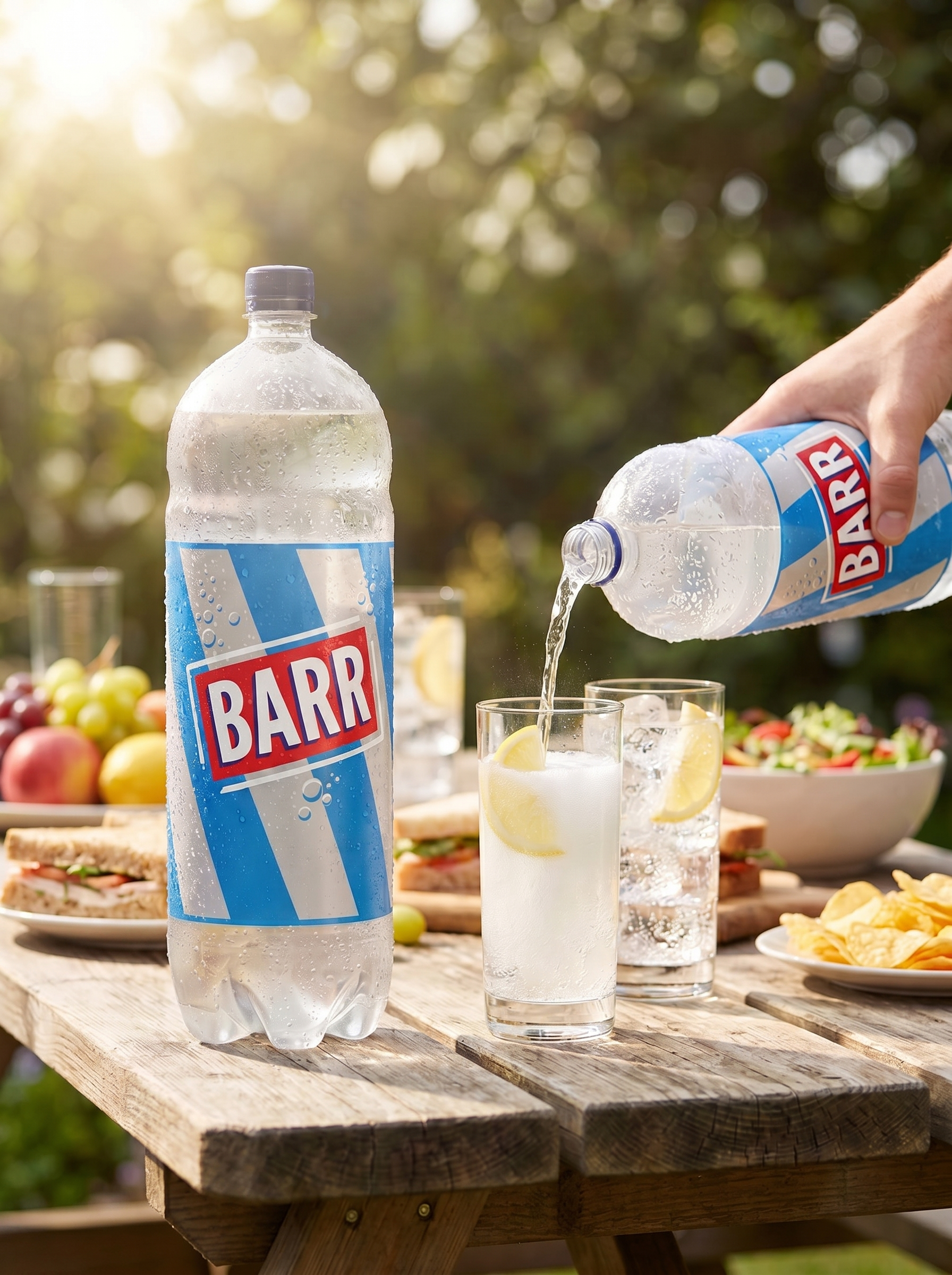 Barr Lemonade Soft Drink 2 Litre Bottle