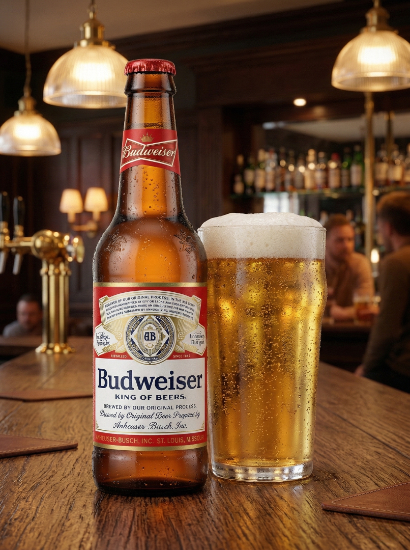 Budweiser Lager Beer 660ml – King of Beers