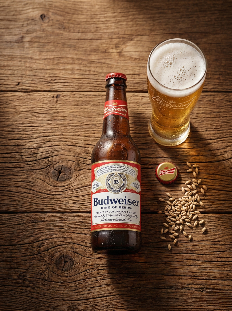 Budweiser Lager Beer 660ml – King of Beers