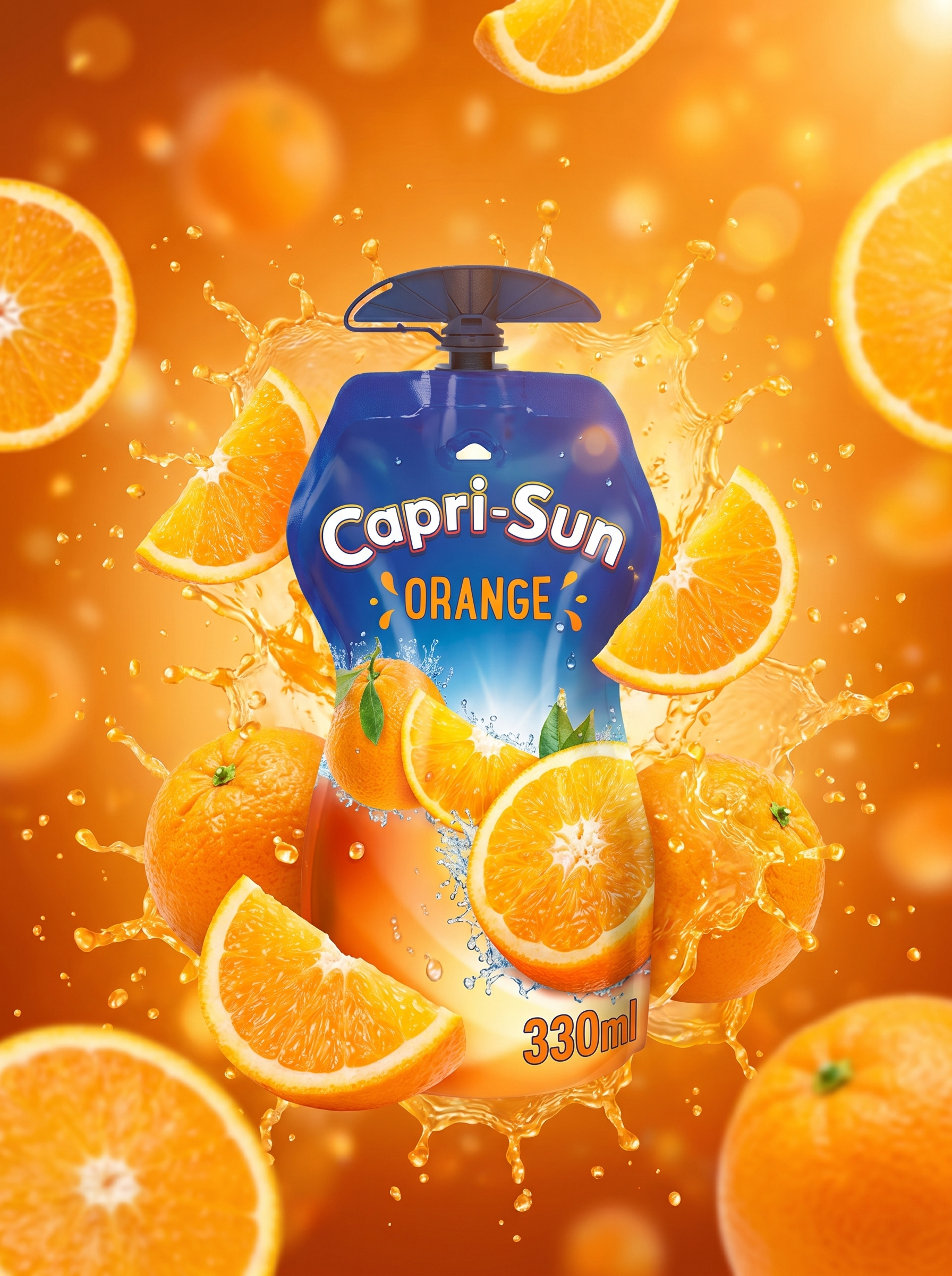 Capri-Sun Orange Juice Drink 330ml Pouch