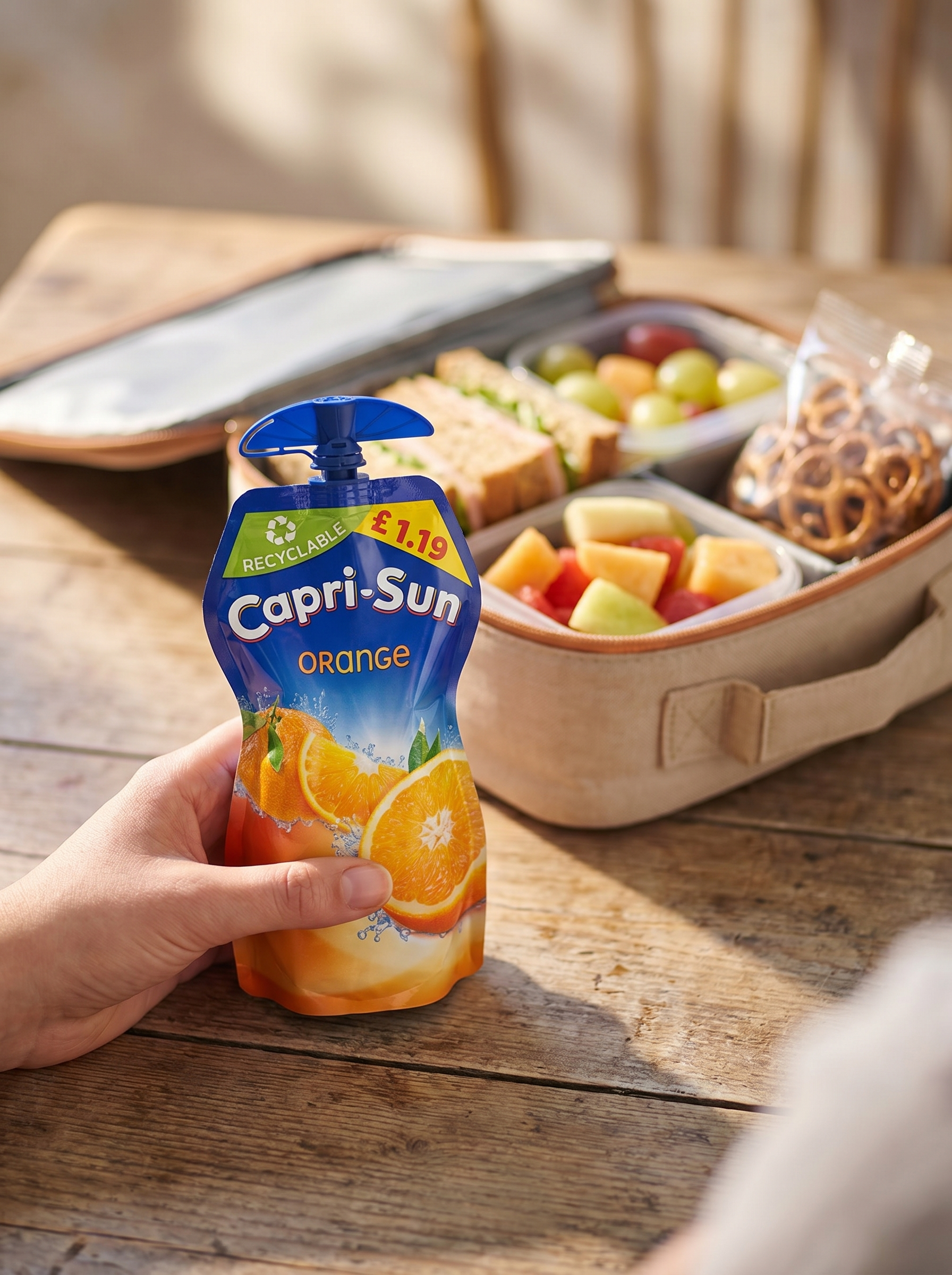 Capri-Sun Orange Juice Drink 330ml Pouch