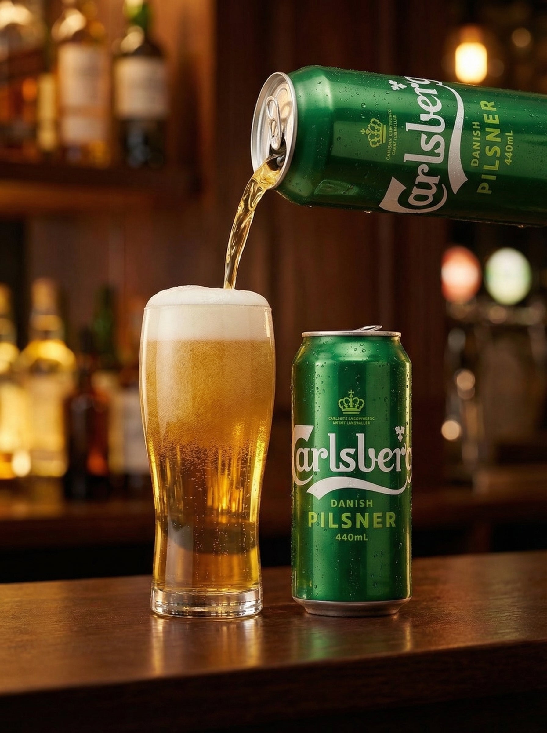 Carlsberg Danish Pilsner Lager Beer 440ml