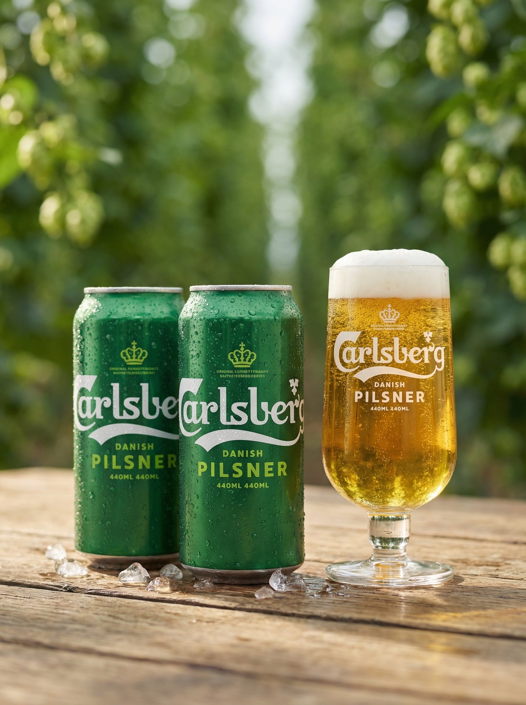 Carlsberg Danish Pilsner Lager Beer 440ml