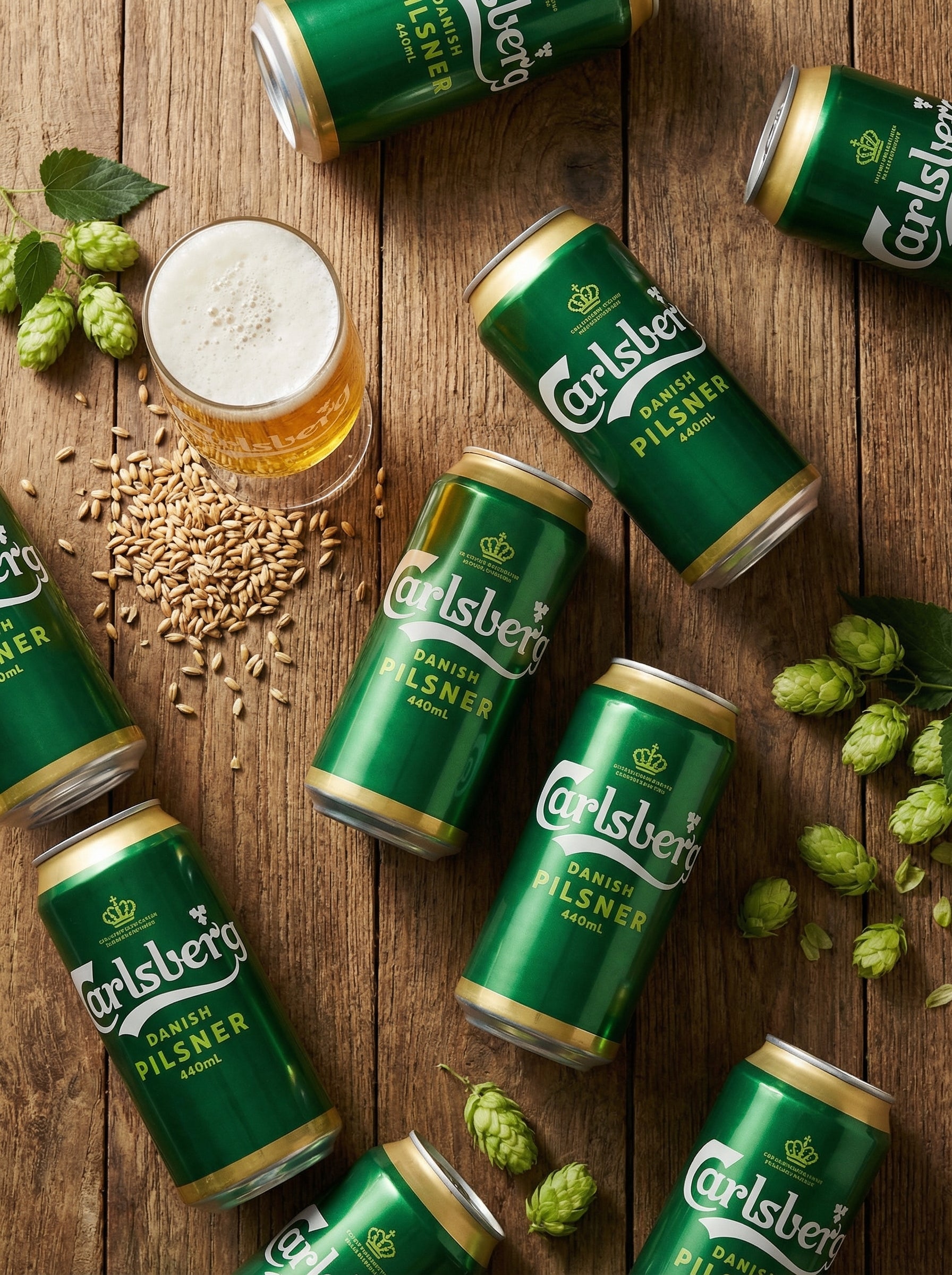 Carlsberg Danish Pilsner Lager Beer 568ml - Weekly Offer