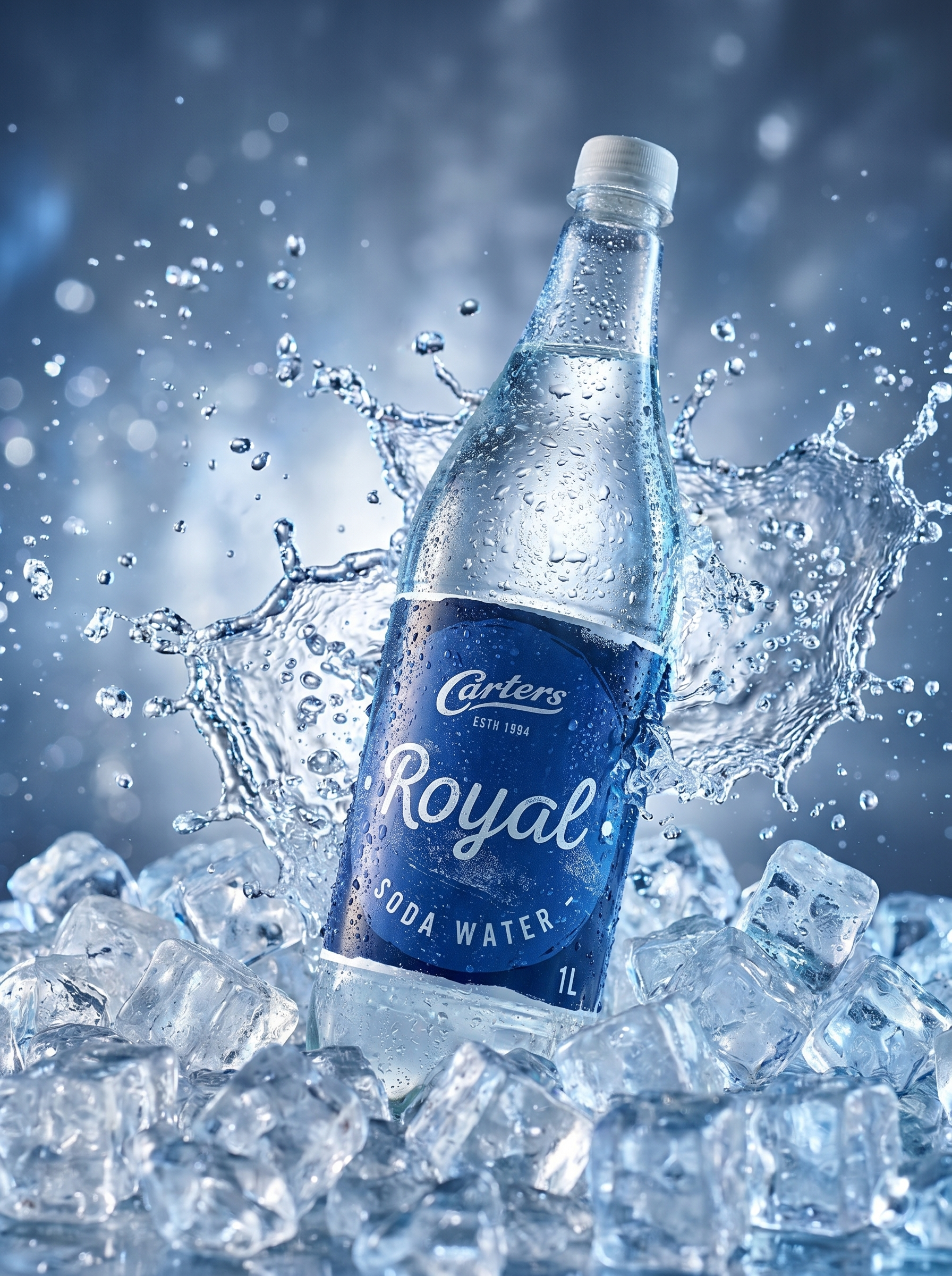 Carters Royal Soda Water 1 Litre Bottle