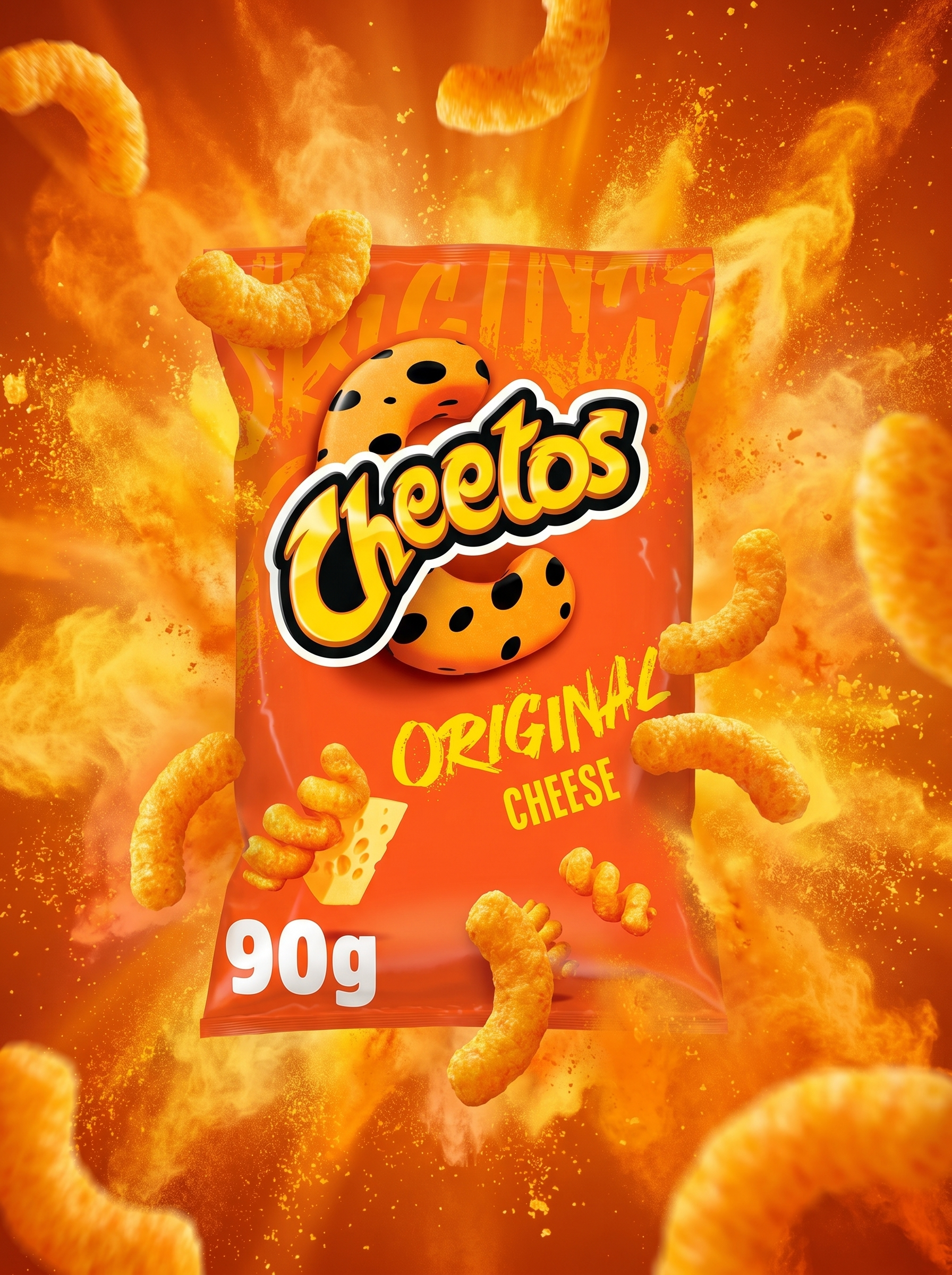 Cheetos Original Cheese Corn Puffs Snacks