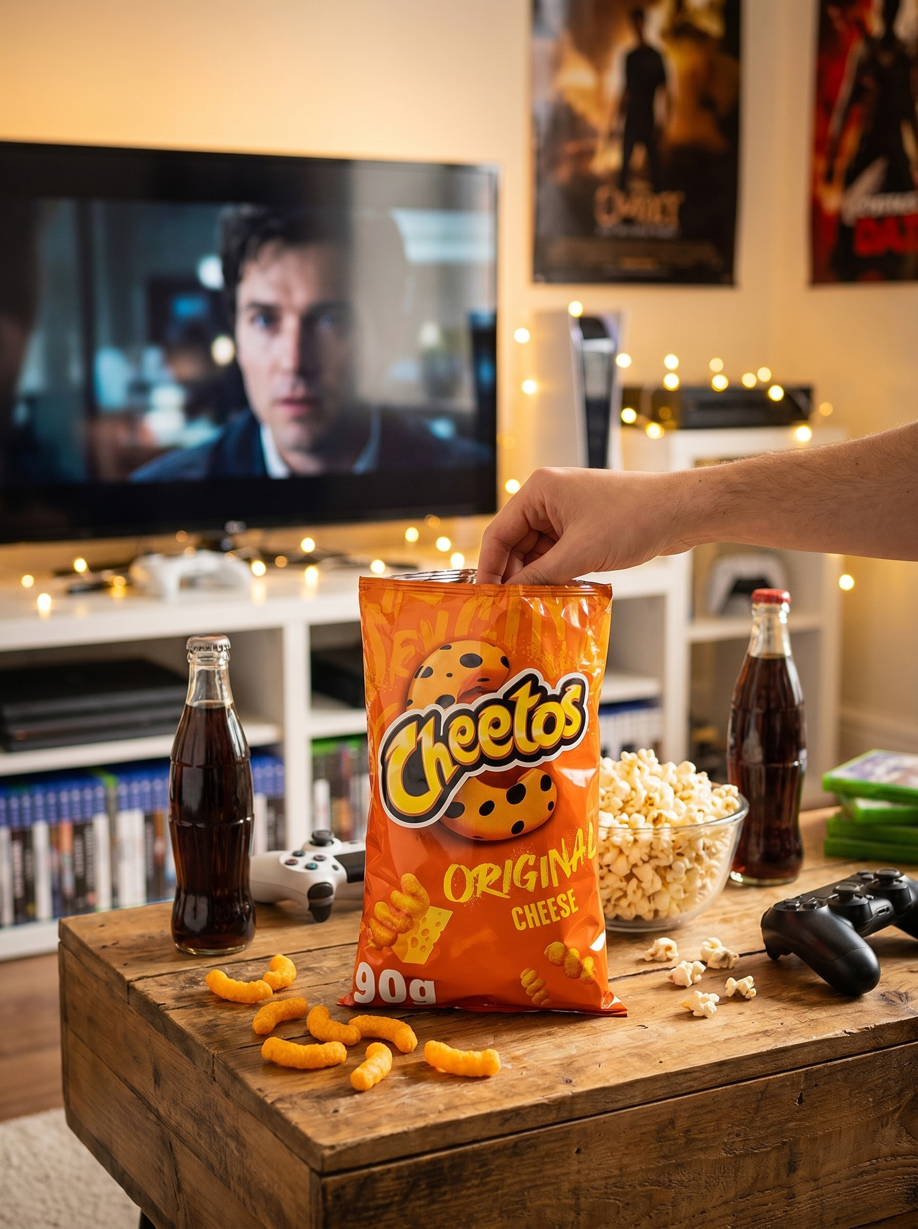 Cheetos Original Cheese Corn Puffs Snacks
