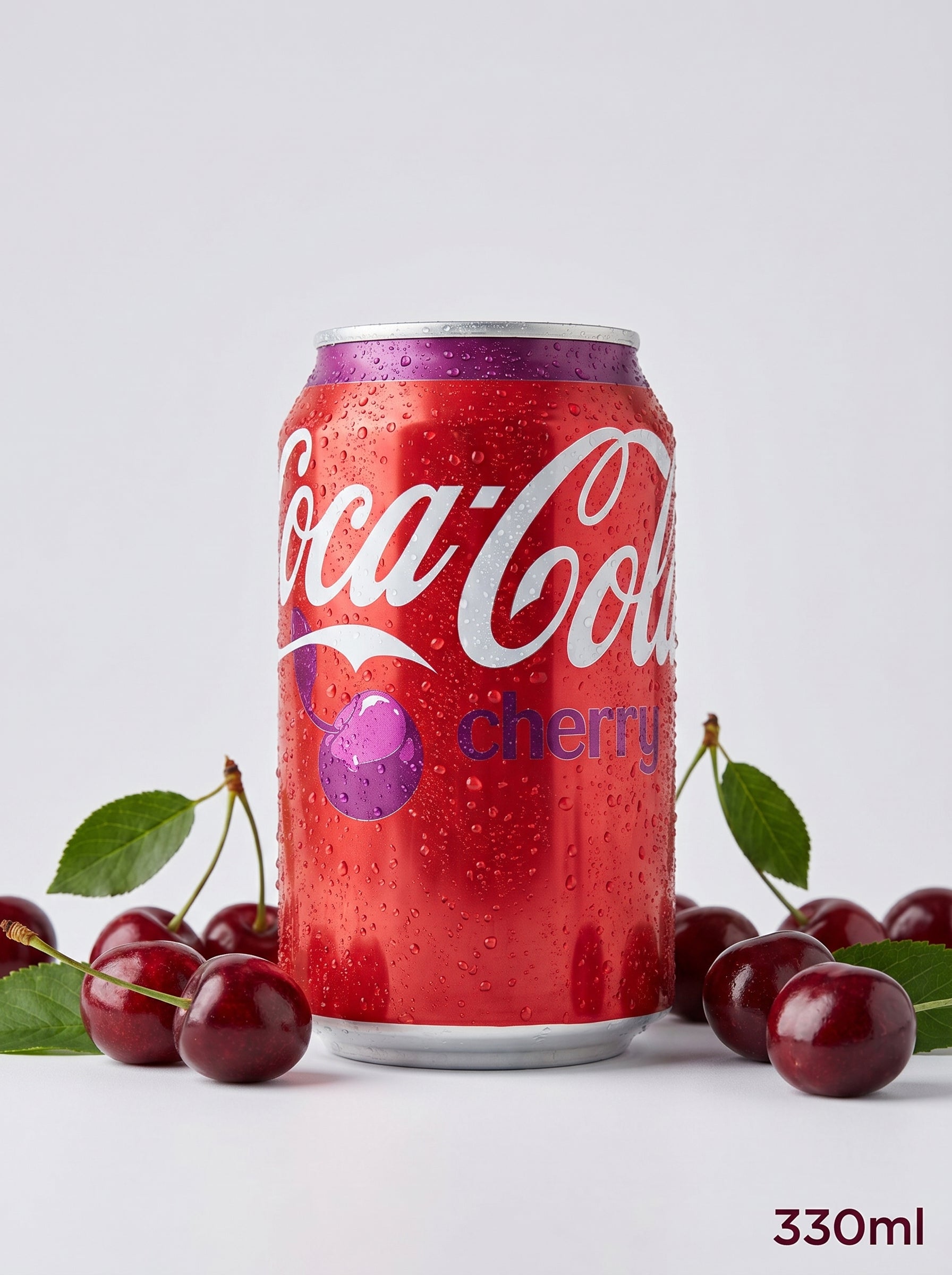 Coca-Cola Cherry Soft Drink 330ml Can