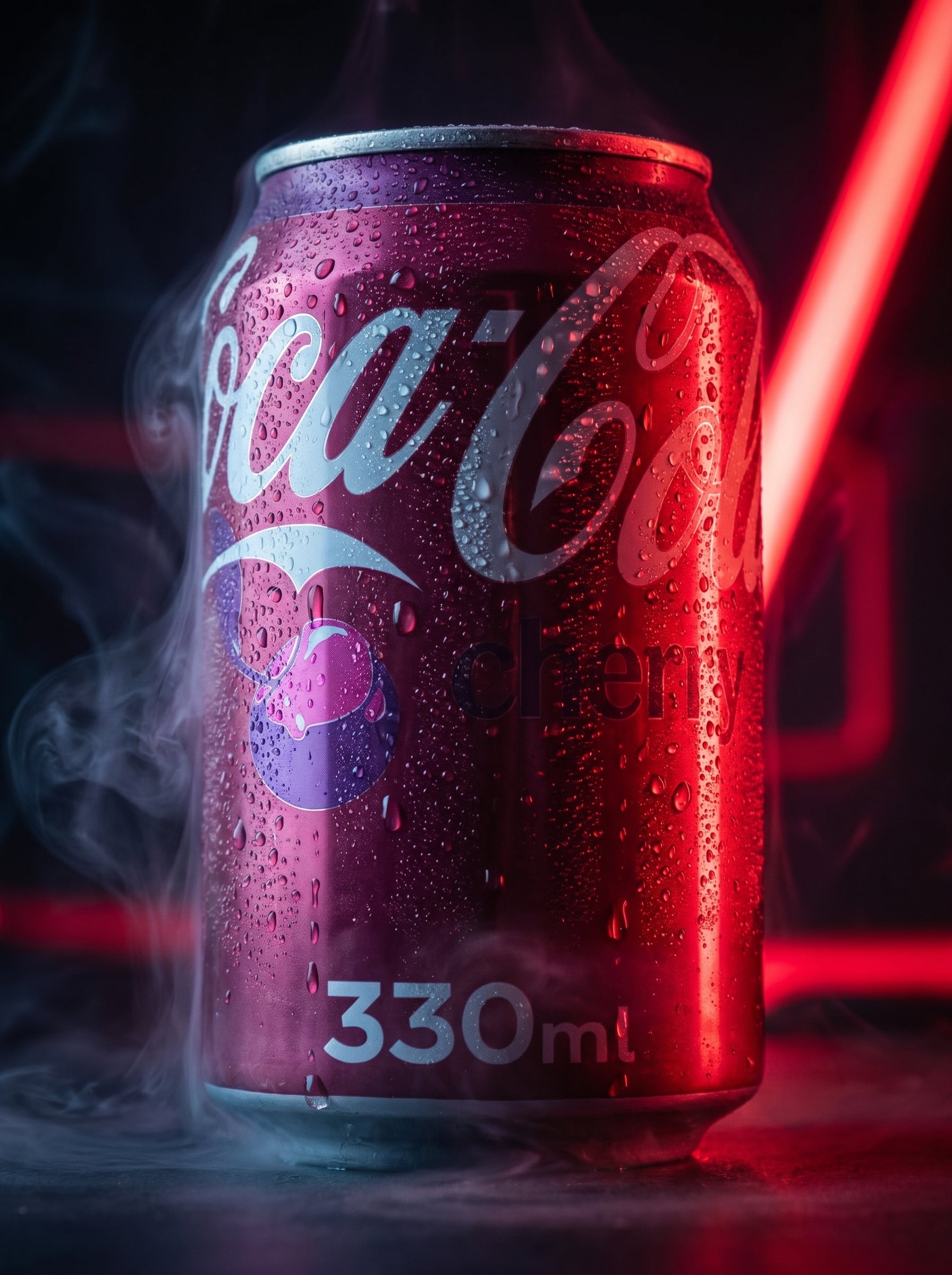 Coca-Cola Cherry Soft Drink 330ml Can
