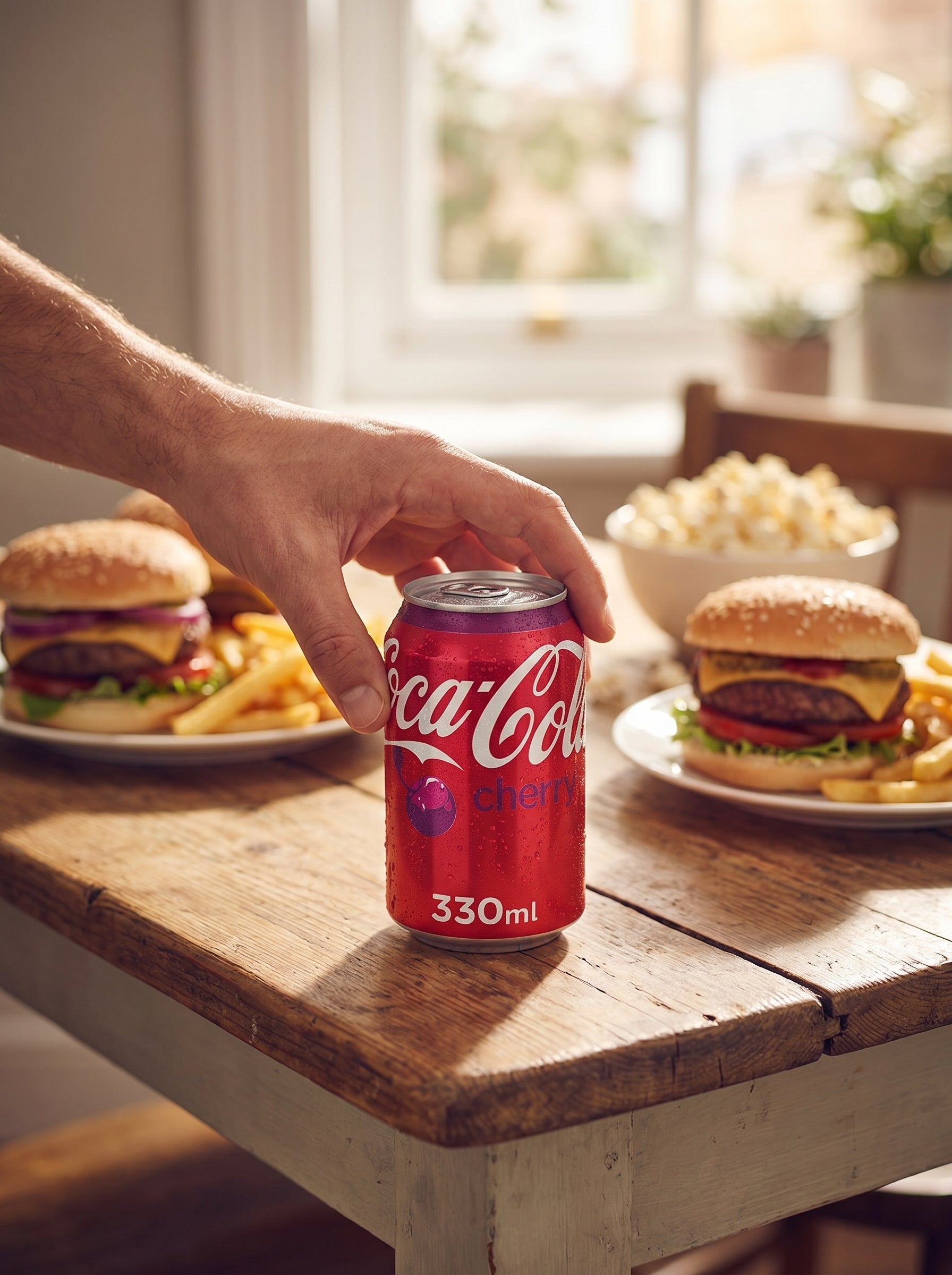 Coca-Cola Cherry Soft Drink 330ml Can