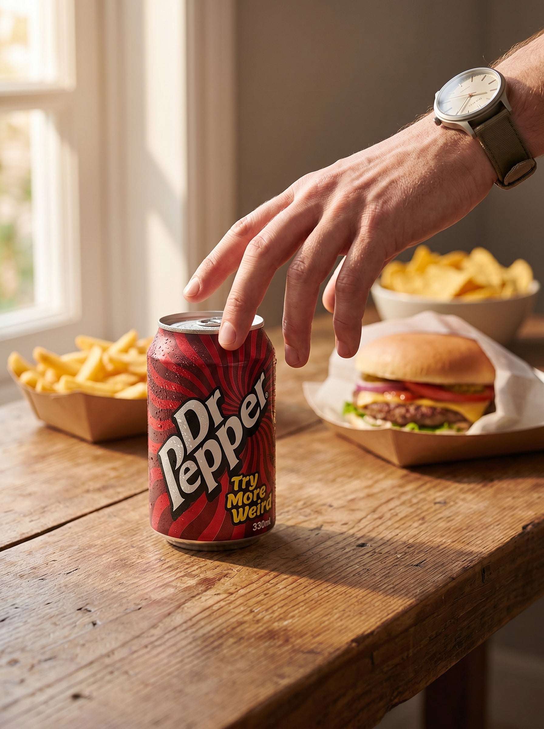 Dr Pepper Original Soft Drink 330ml Can