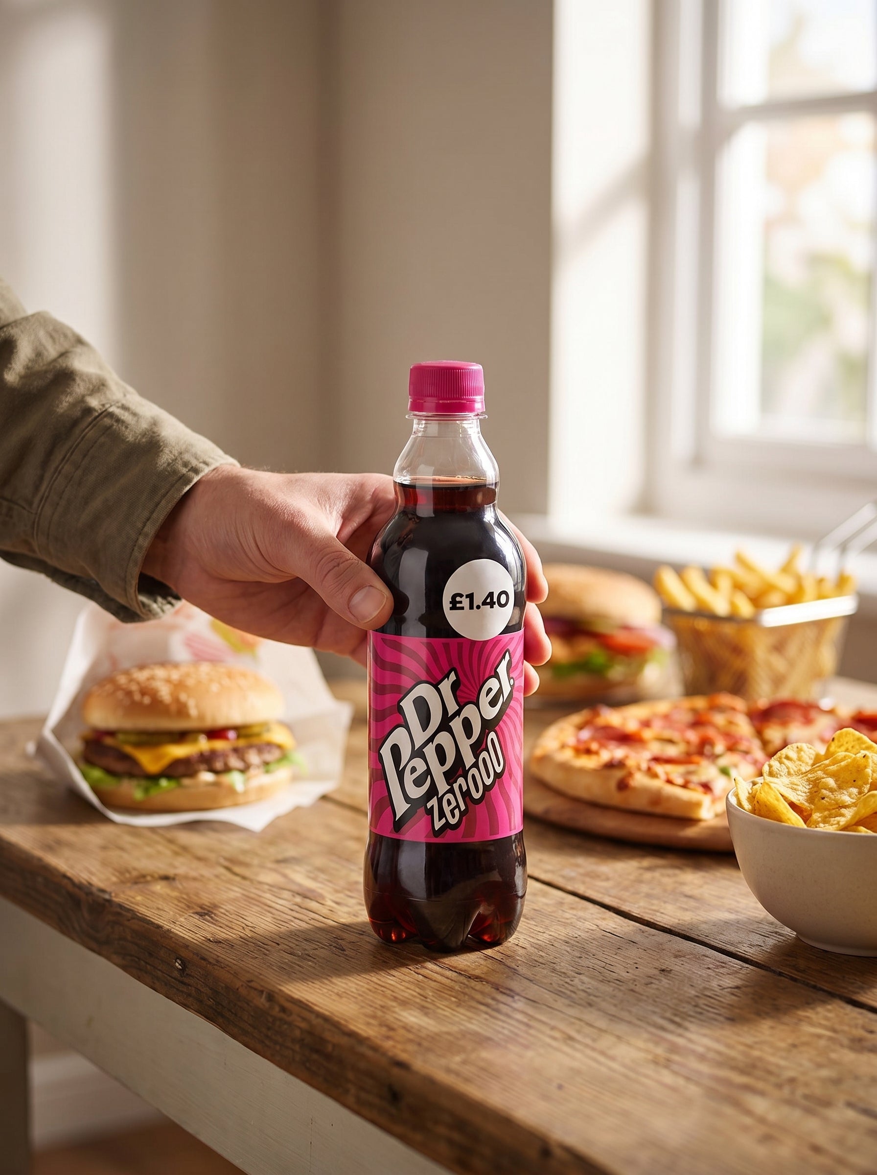 Dr Pepper Zero Sugar Soft Drink 500ml Bottle