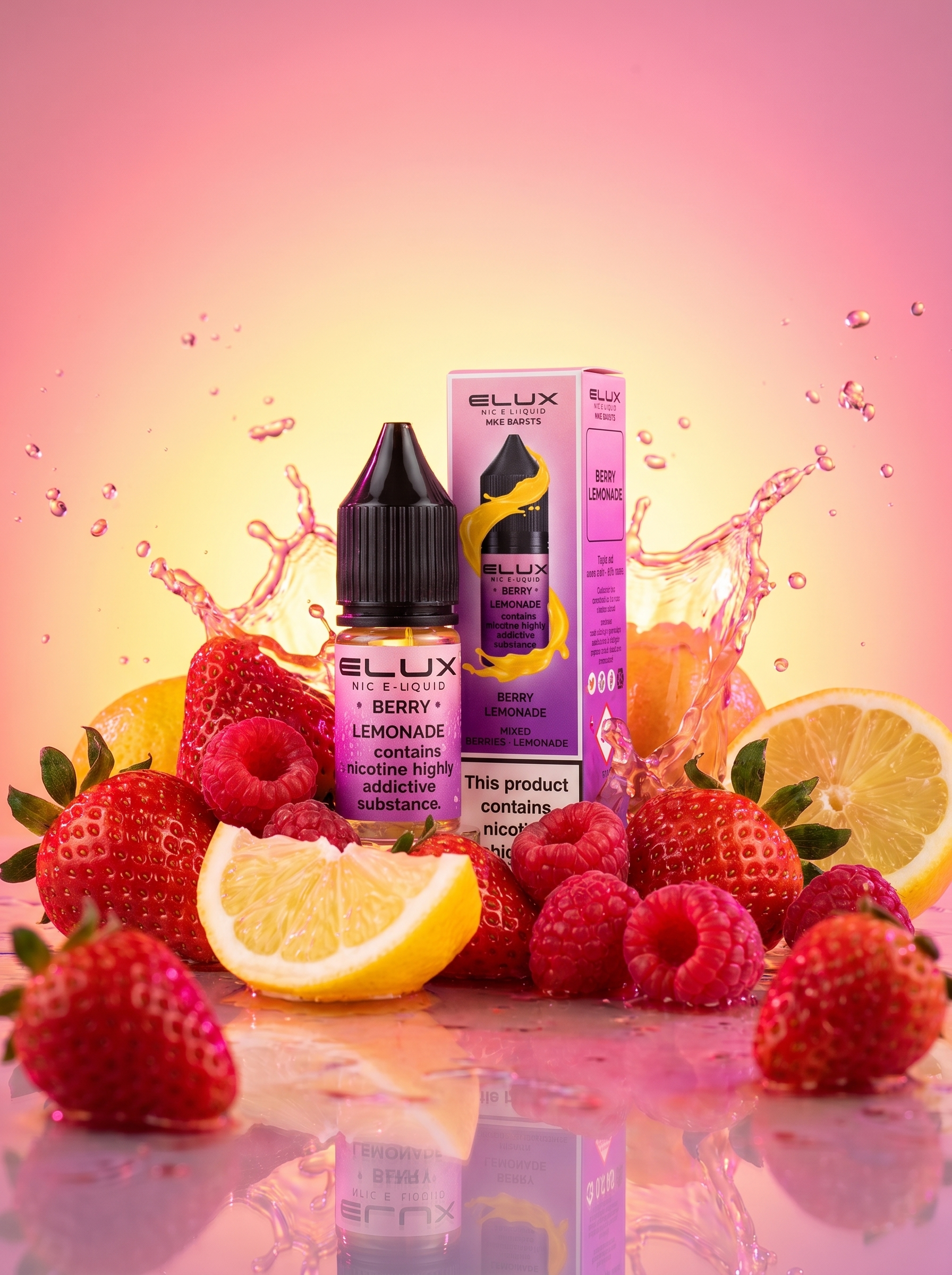 Elux Legend Berry Lemonade Nic Salt E-Liquid 20mg 10ml