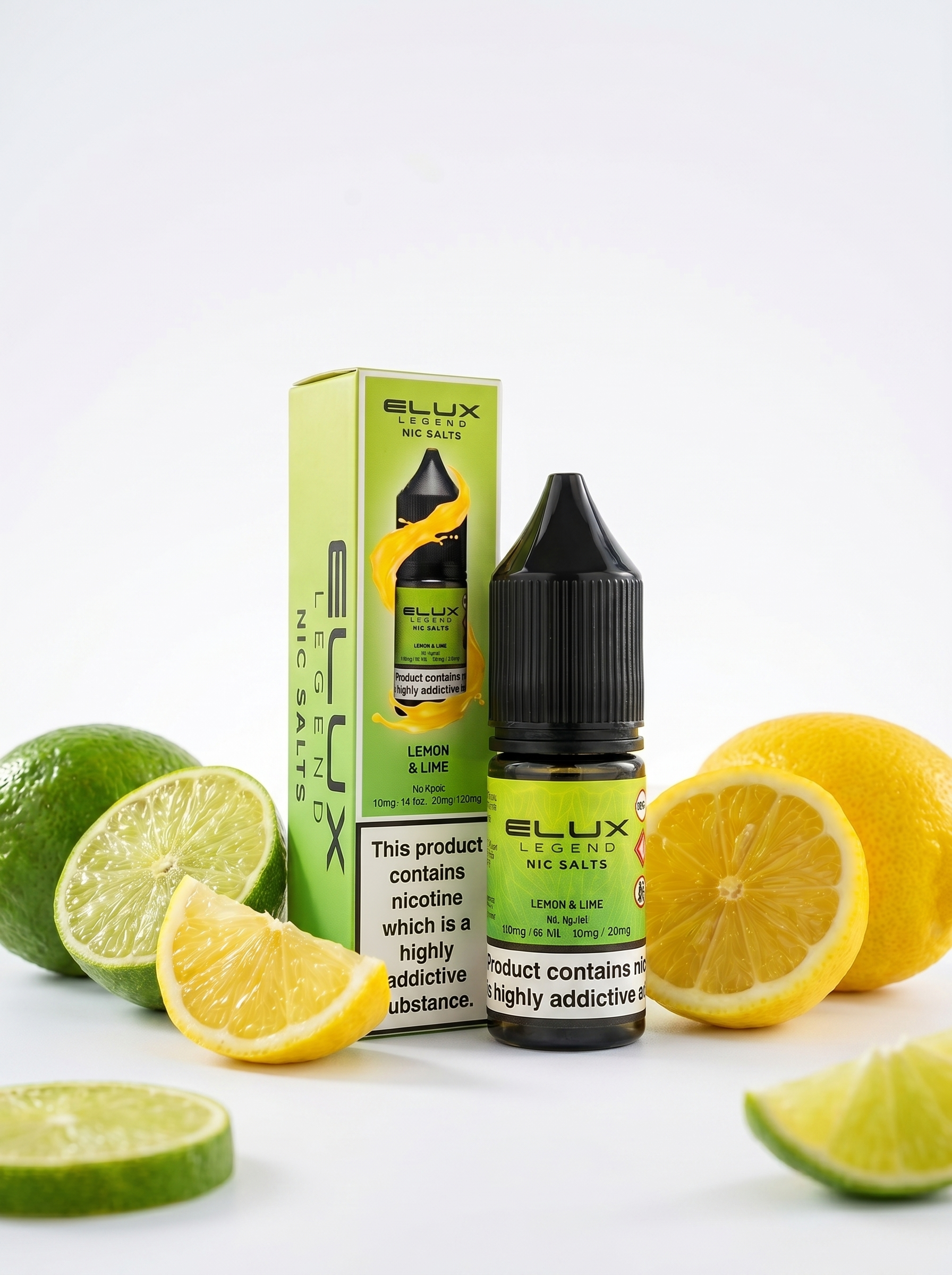 Elux Legend Lemon & Lime Nic Salt E-Liquid 20mg 10ml