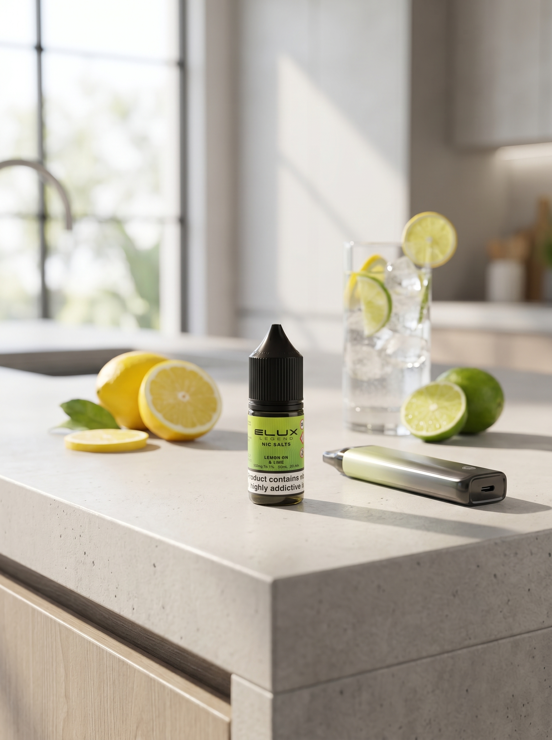 Elux Legend Lemon & Lime Nic Salt E-Liquid 20mg 10ml