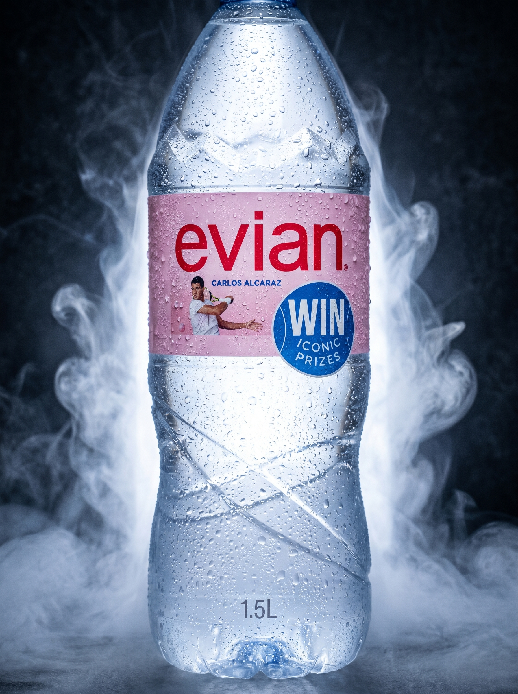 Evian Natural Mineral Still Water 1.5L Bottle