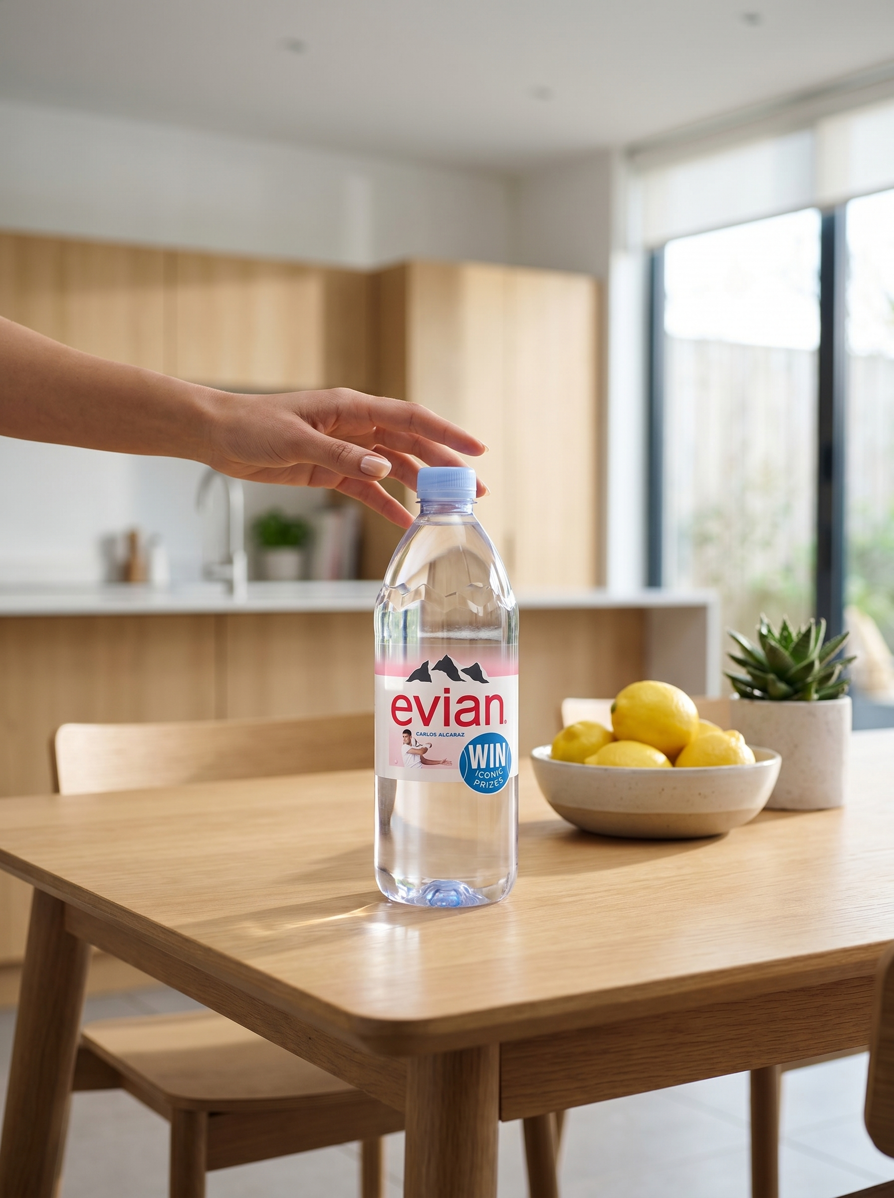 Evian Natural Mineral Still Water 1.5L Bottle
