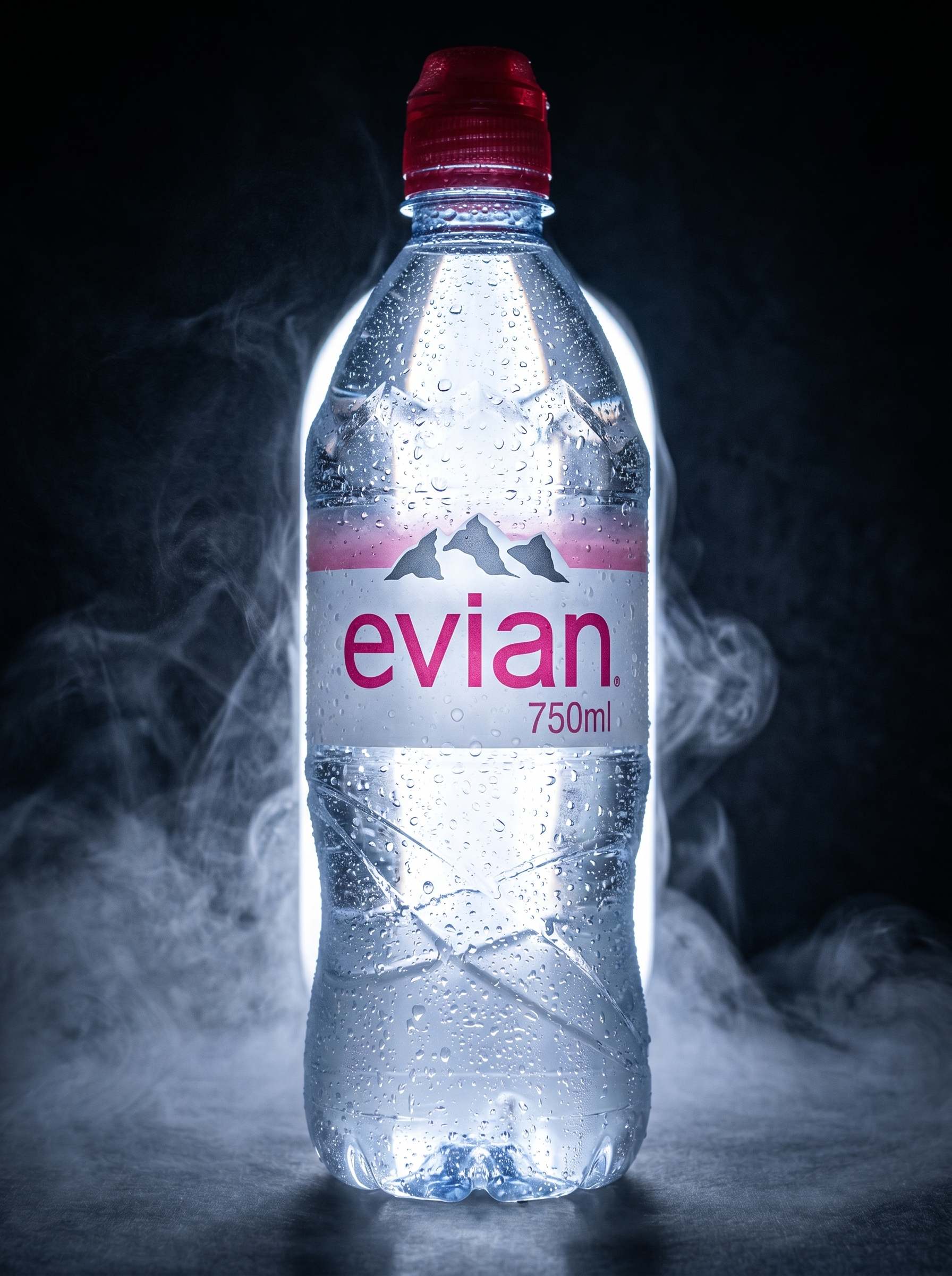Evian Natural Mineral Still Water 750ml Bottle