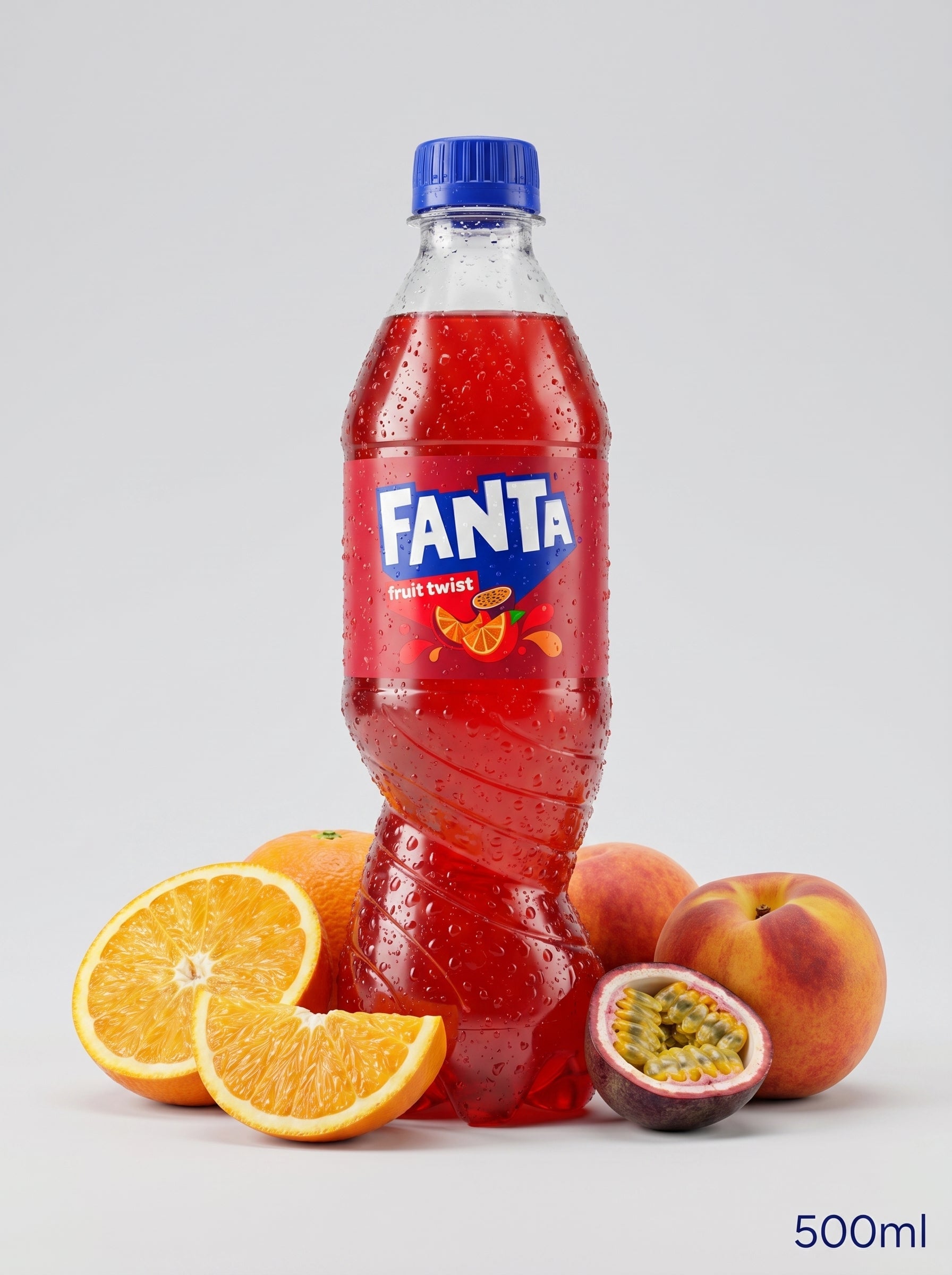 Fanta Fruit Twist Soft Drink 500ml Bottle