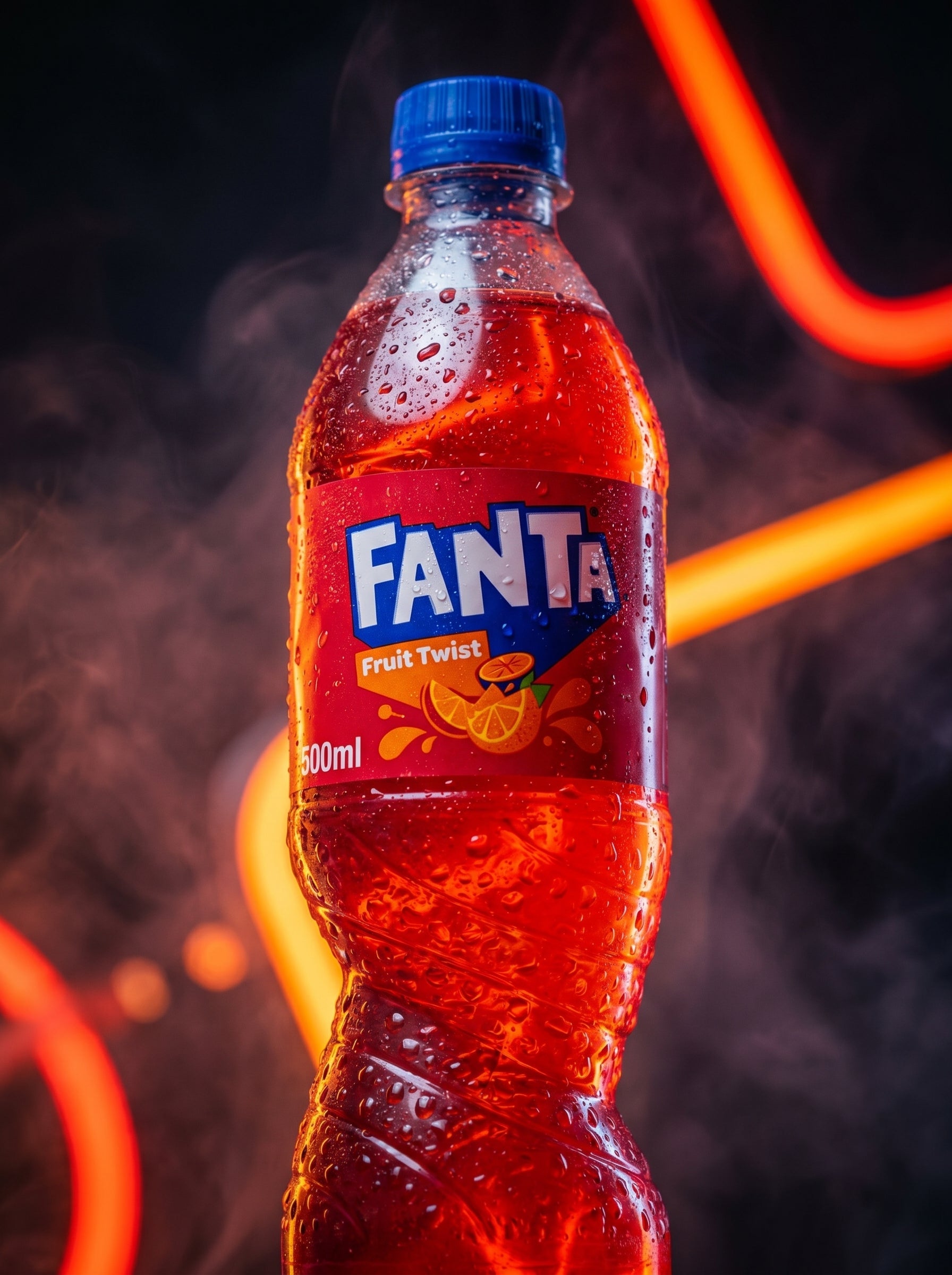 Fanta Fruit Twist Soft Drink 500ml Bottle