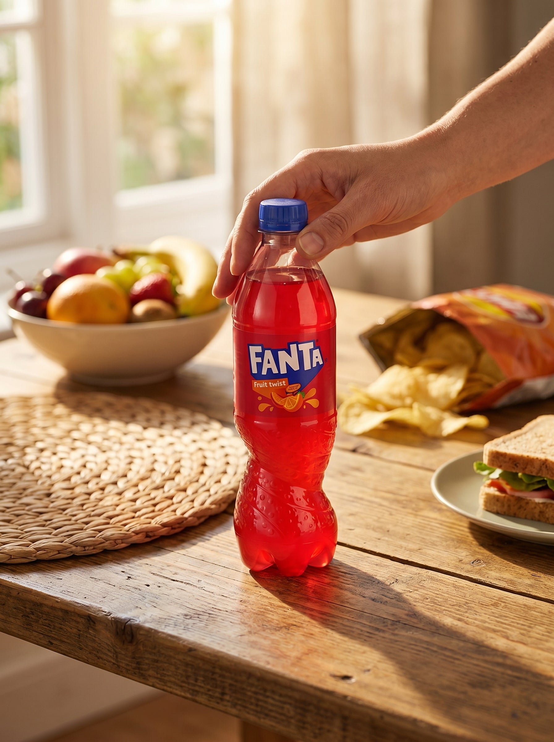 Fanta Fruit Twist Soft Drink 500ml Bottle
