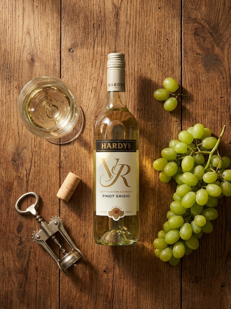 Hardys VR Pinot Grigio White Wine 750ml – Crisp & Refreshing