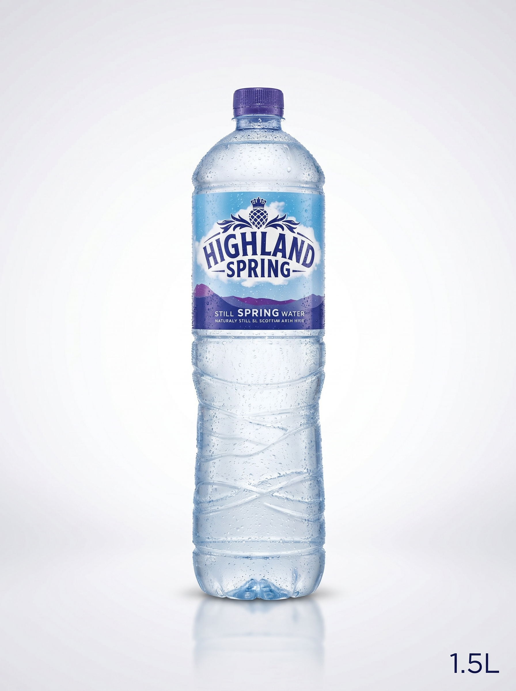 Highland Spring Still Spring Water 1.5 Litre Bottle