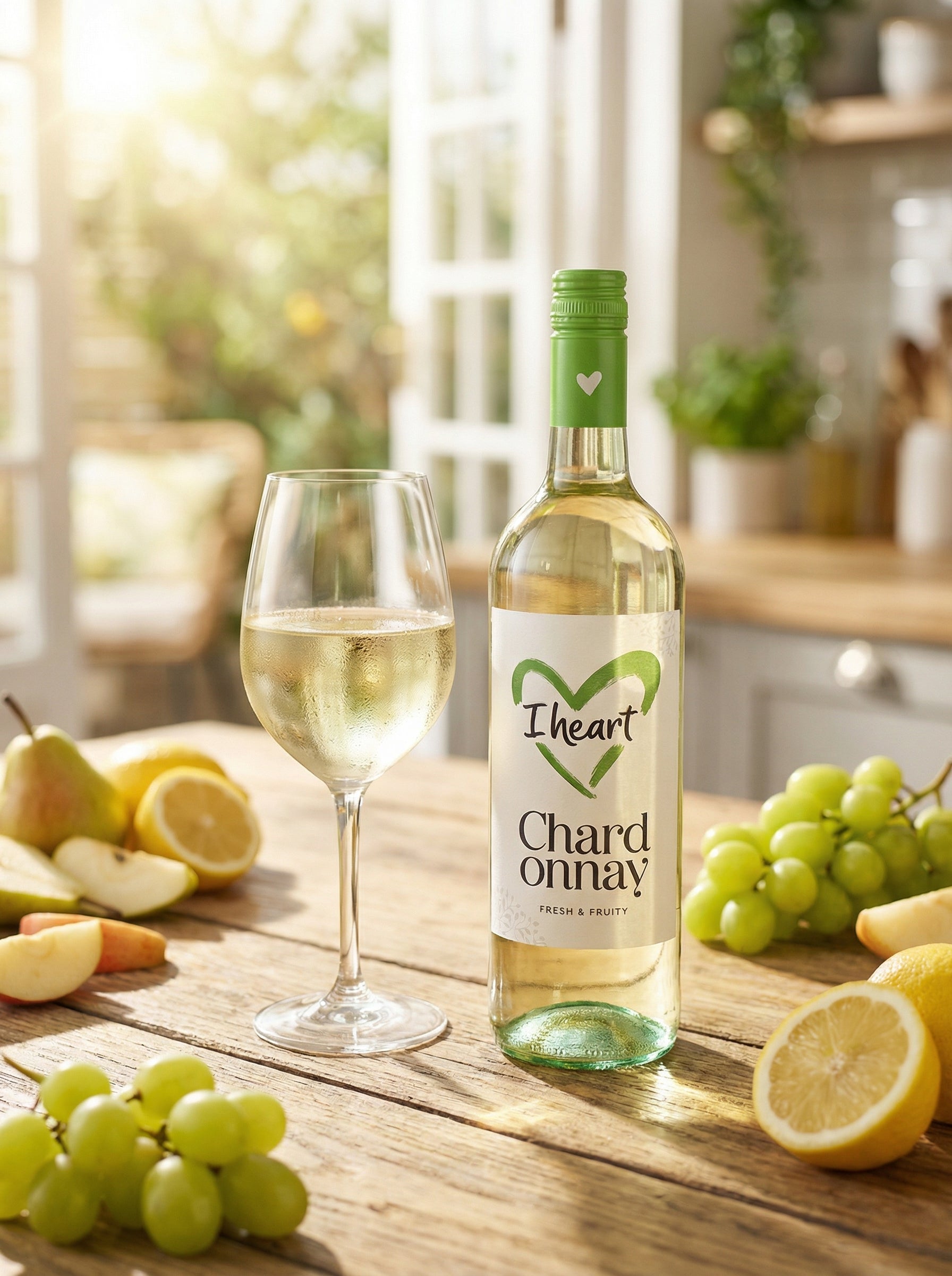 I Heart Chardonnay 750ml – Crisp & Fruity White Wine