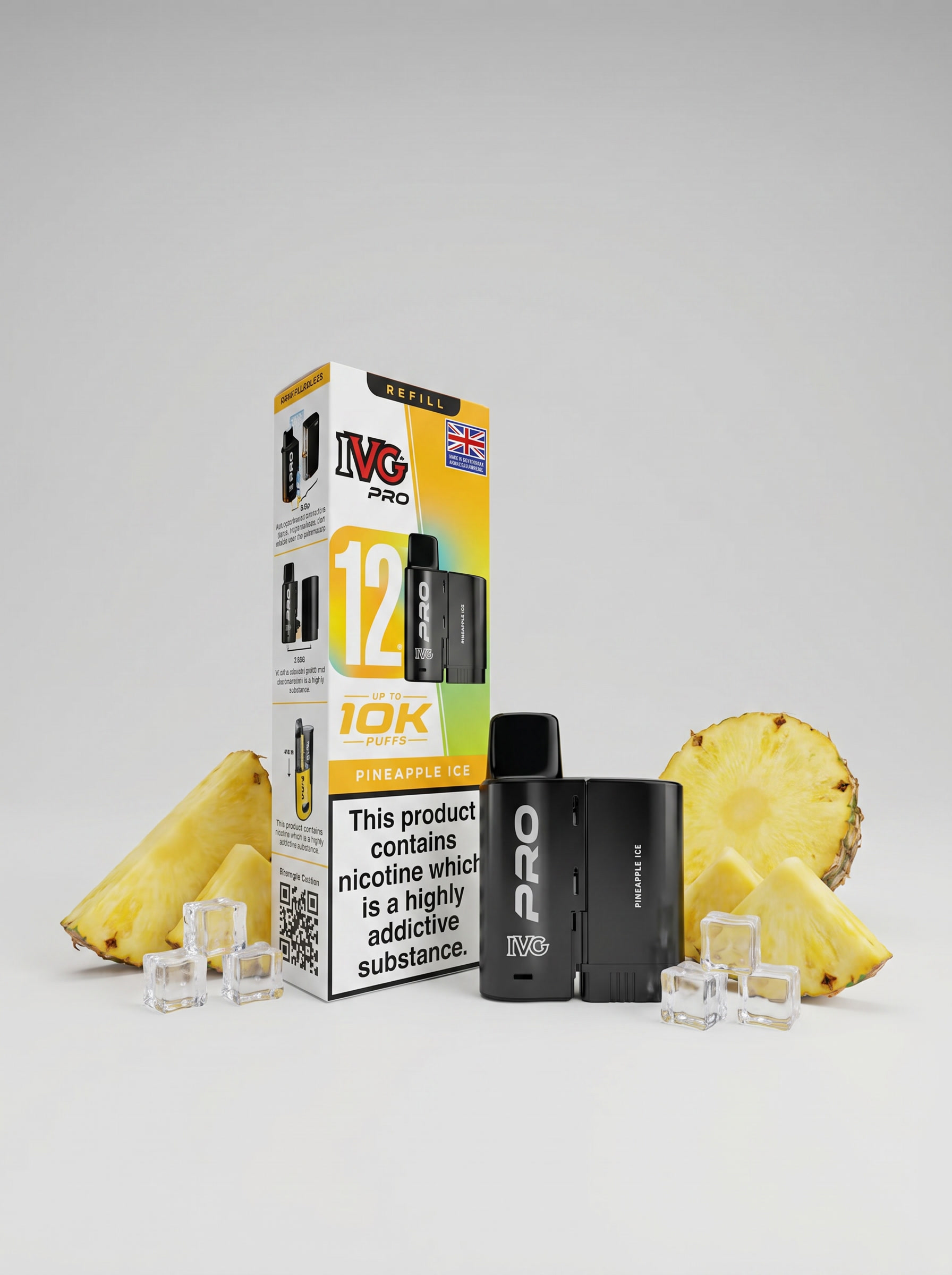 IVG Pro Pineapple Ice Prefilled Pod 12ml 20mg/ml
