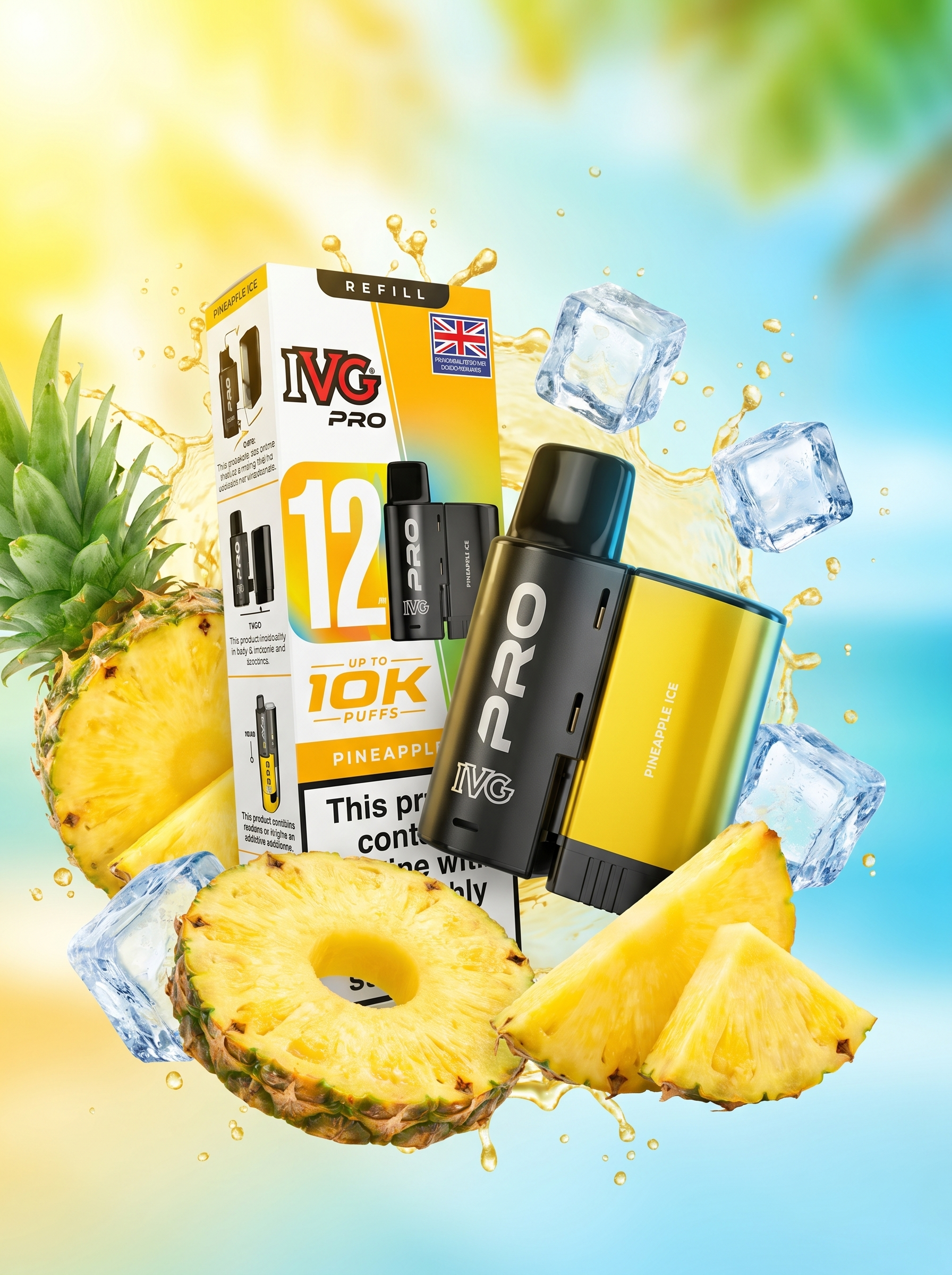 IVG Pro Pineapple Ice Prefilled Pod 12ml 20mg/ml