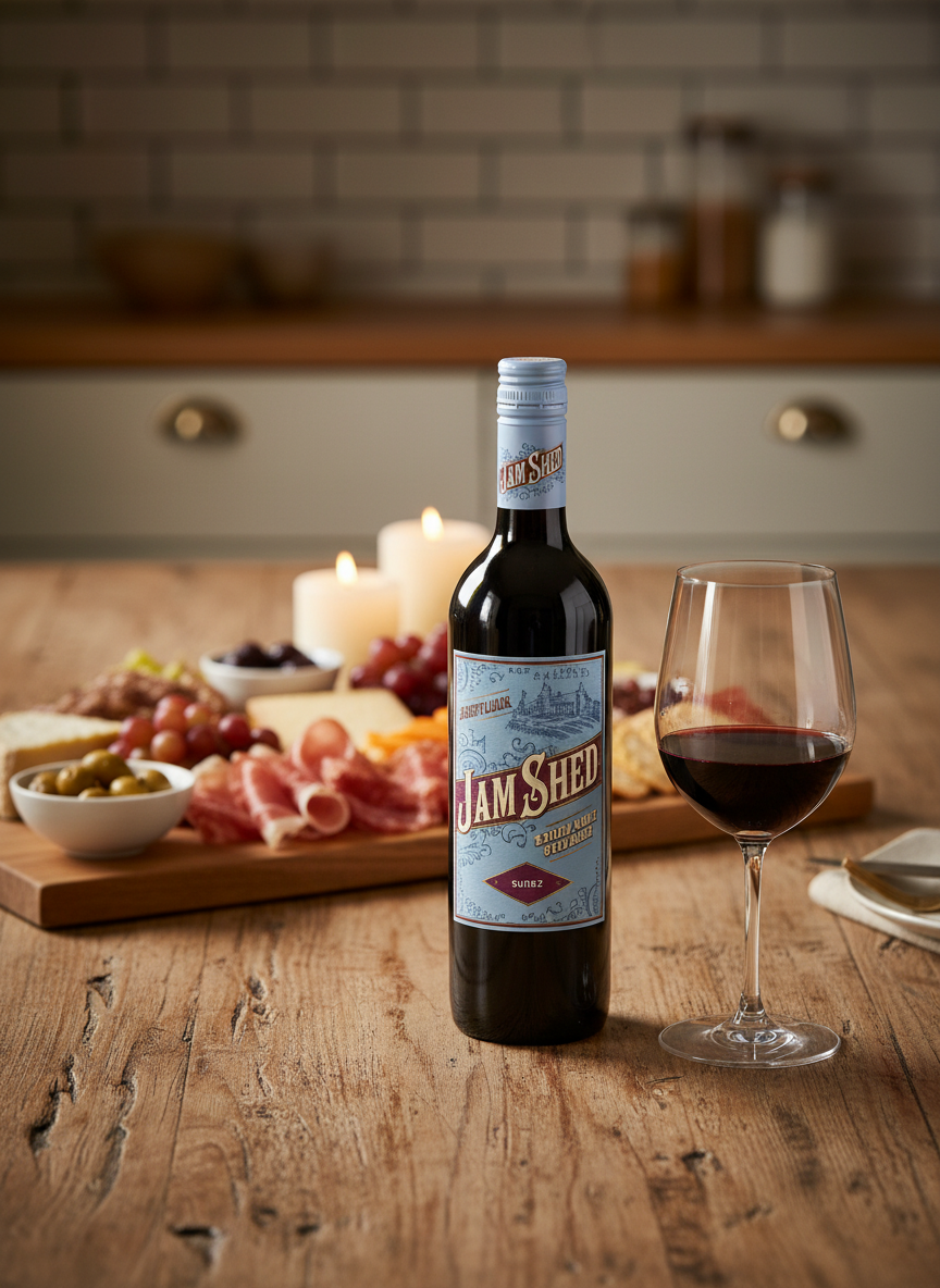 Jam Shed Shiraz Red Wine 75cl Bottle