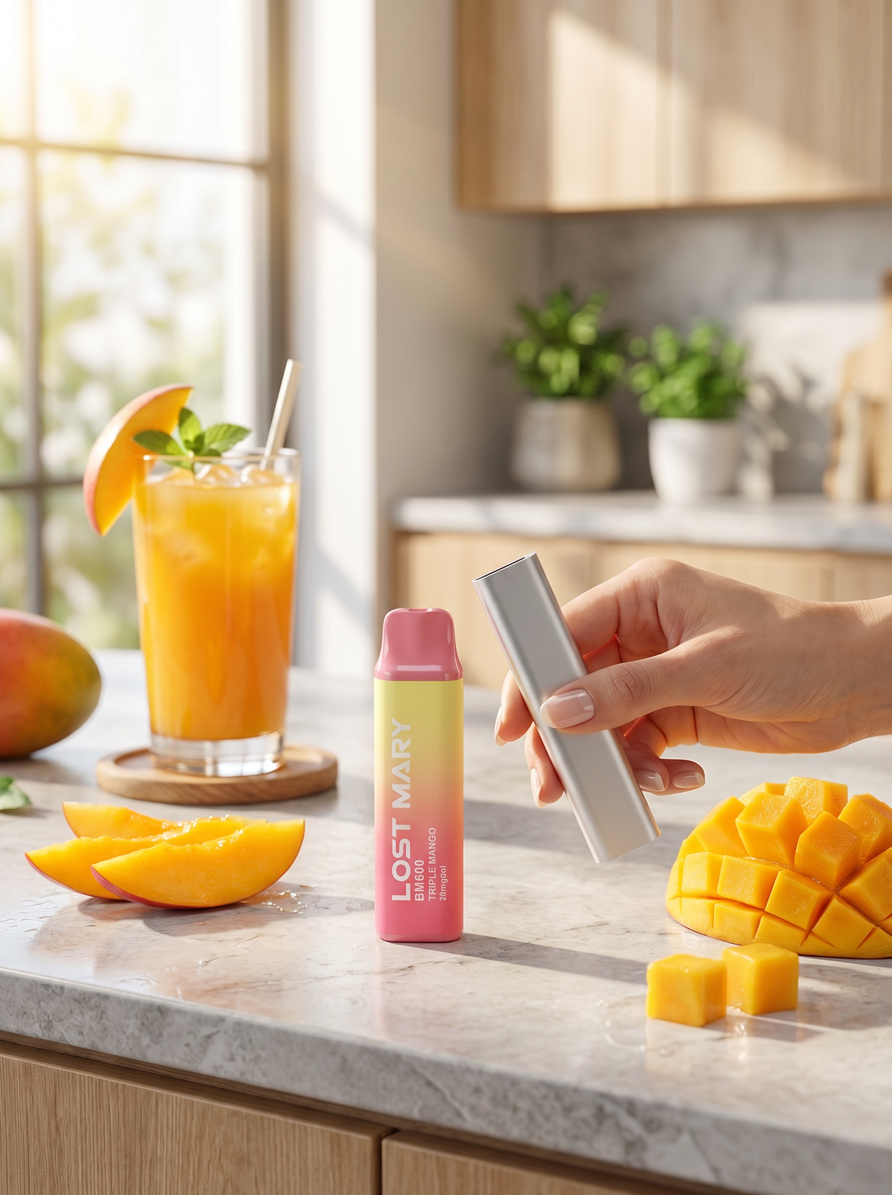 Lost Mary BM600 2 Triple Mango Prefilled Pod 20mg/ml