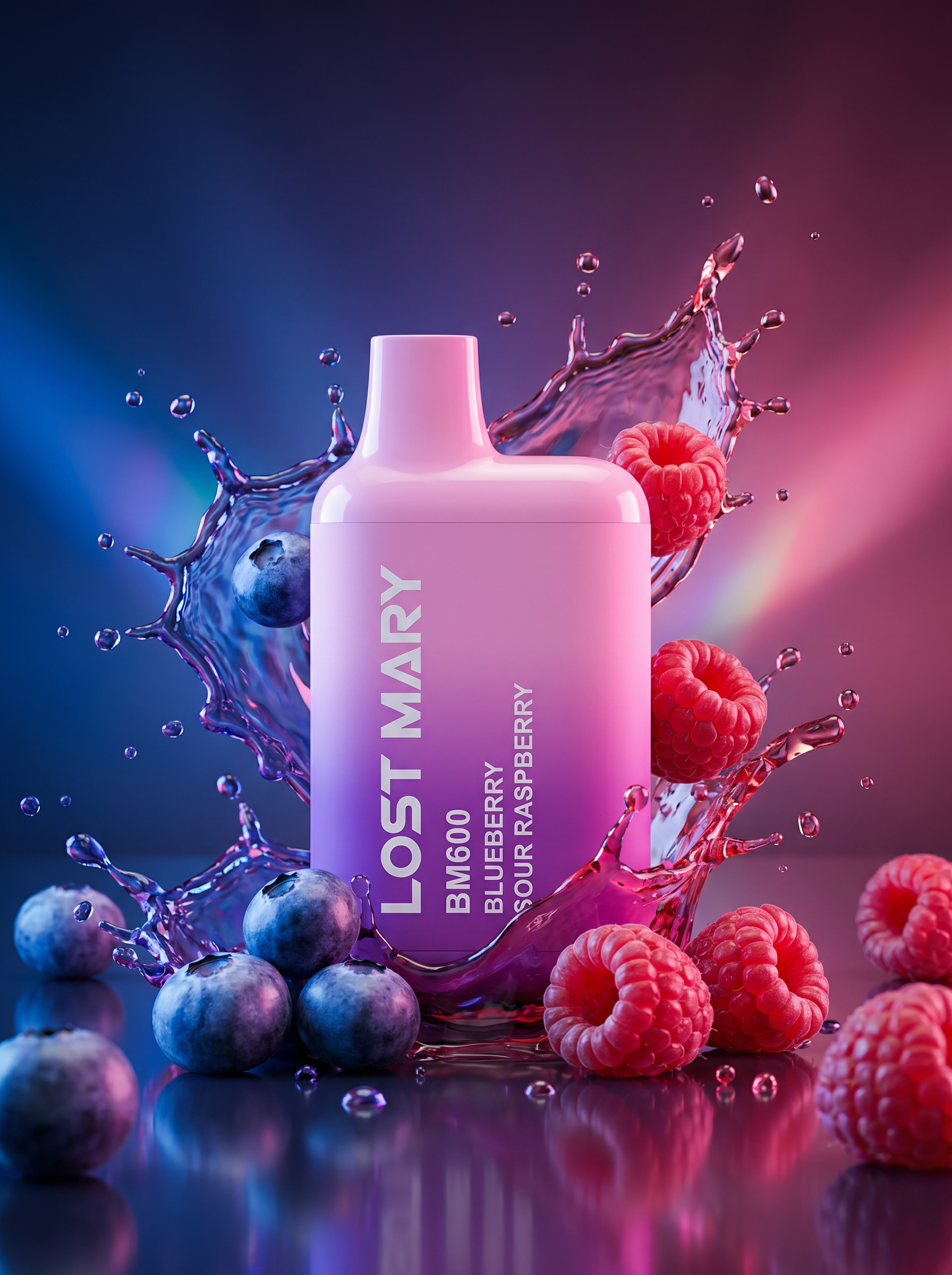 Lost Mary BM600 Blueberry Sour Raspberry Prefilled Pod Kit 20mg/ml