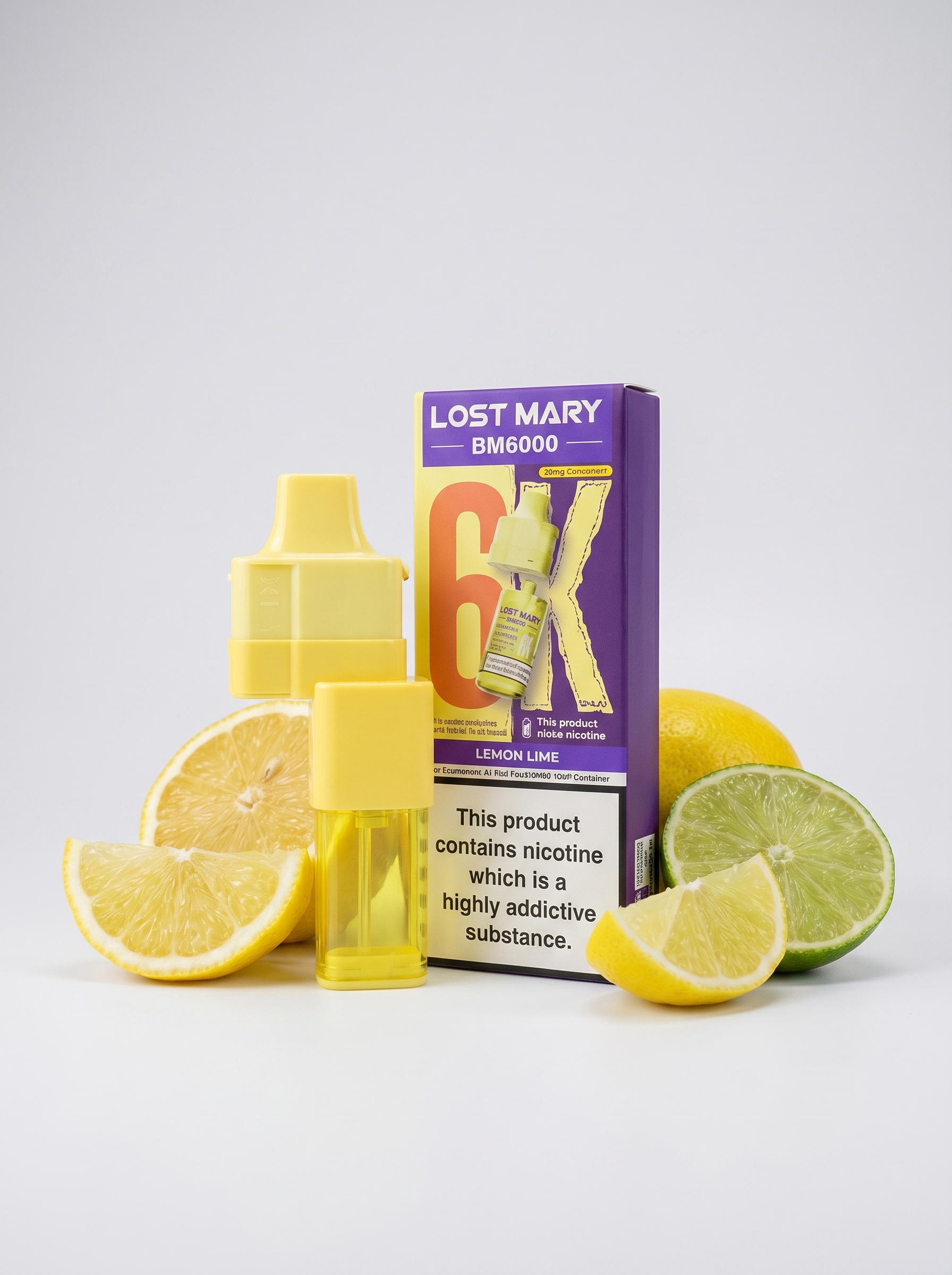 Lost Mary BM6000 Lemon Lime Refill Pack 20mg/ml