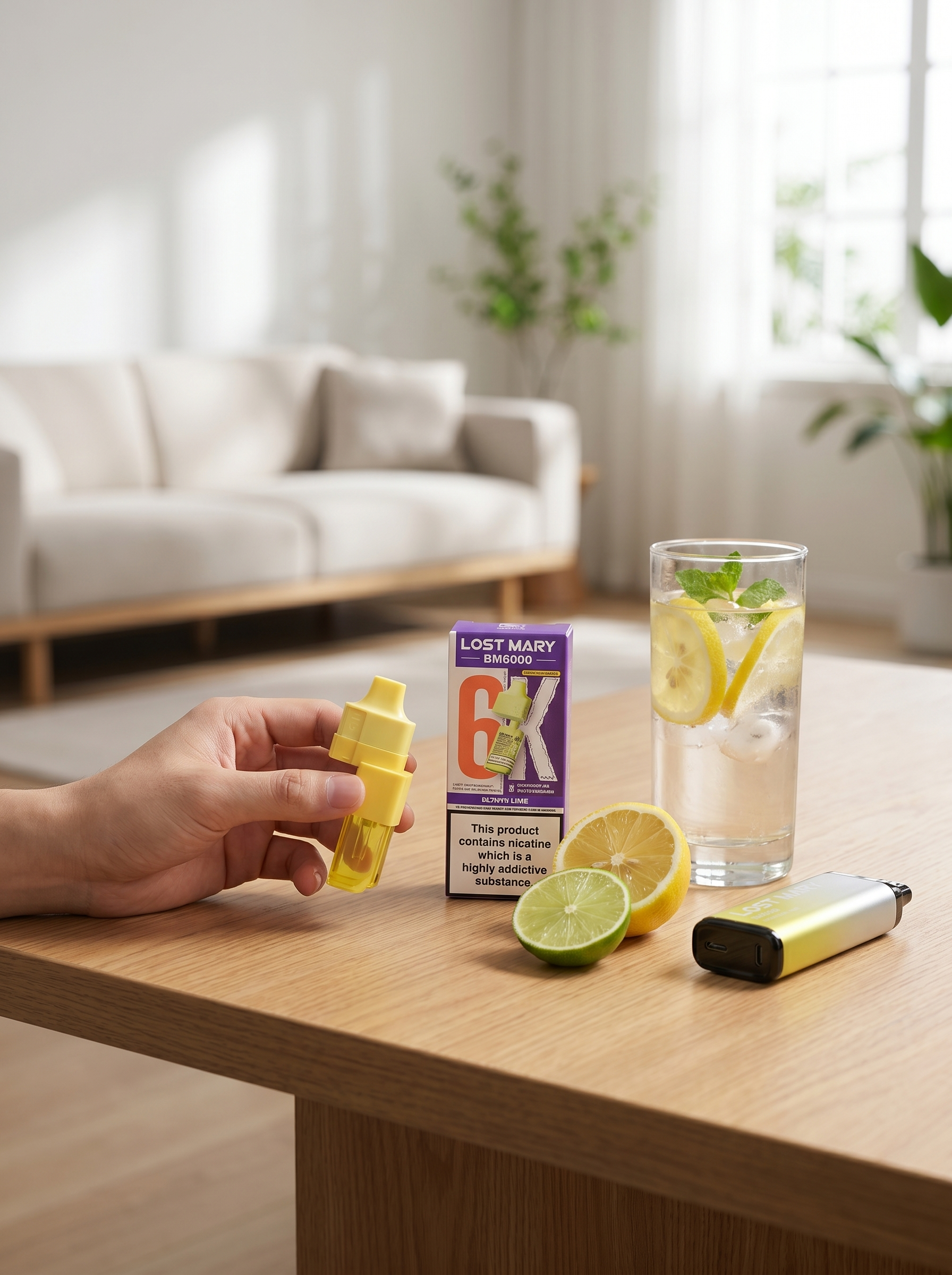 Lost Mary BM6000 Lemon Lime Refill Pack 20mg/ml