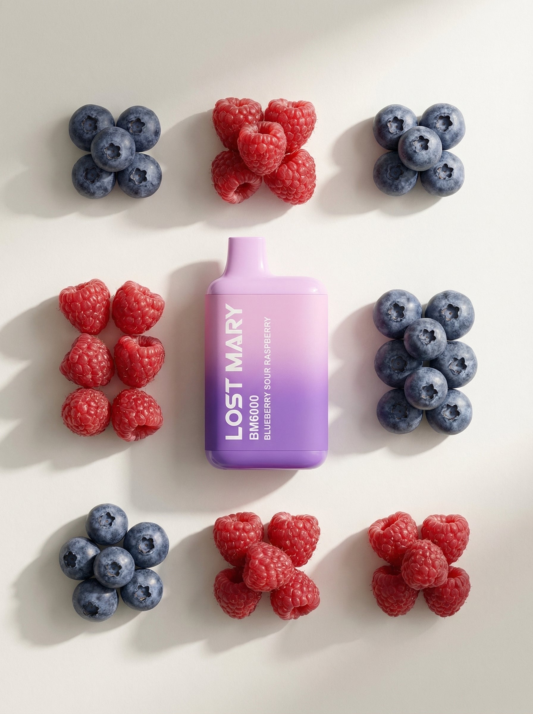 Lost Mary BM6000 Blueberry Sour Raspberry Refillable Kit