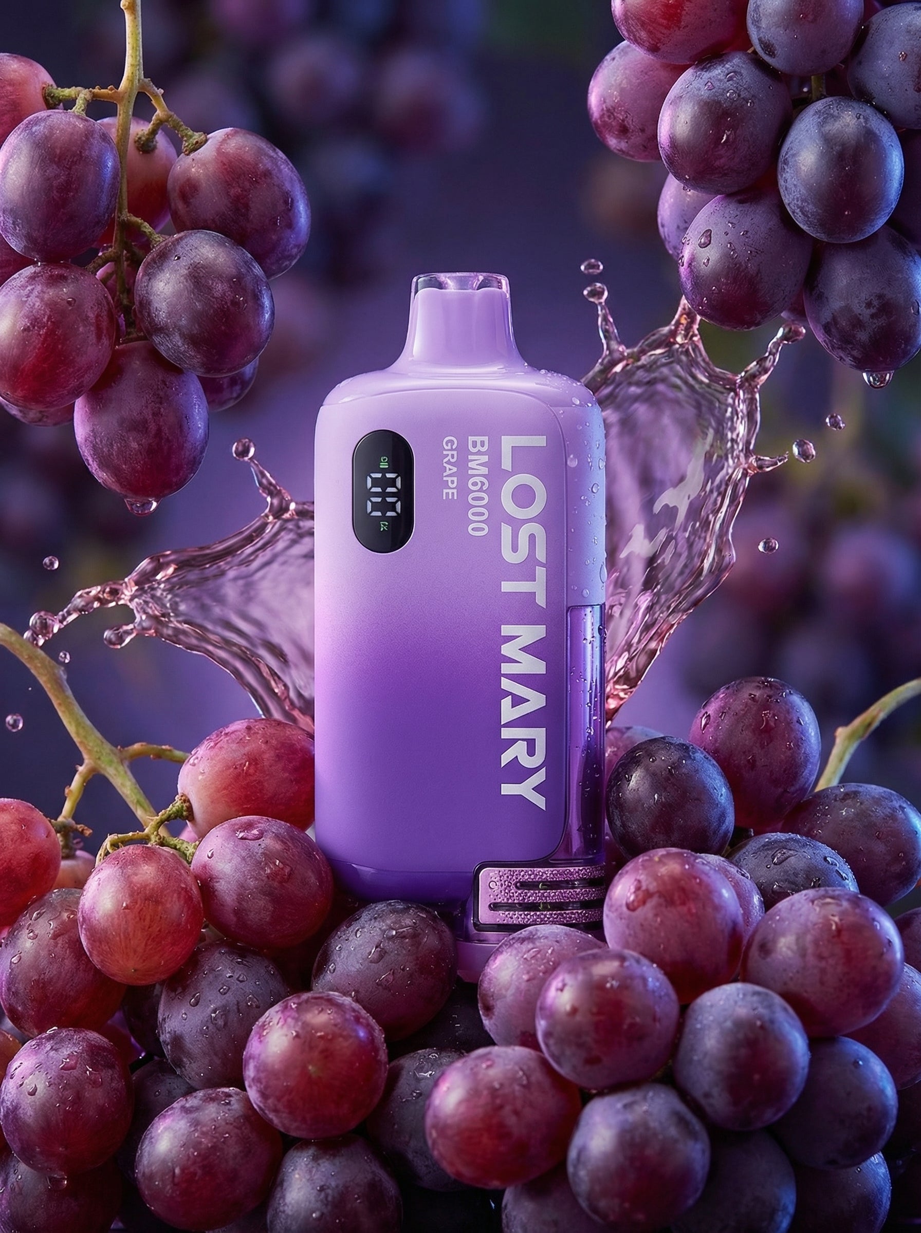 Lost Mary BM6000 Grape Refillable Pod Kit 20mg/ml