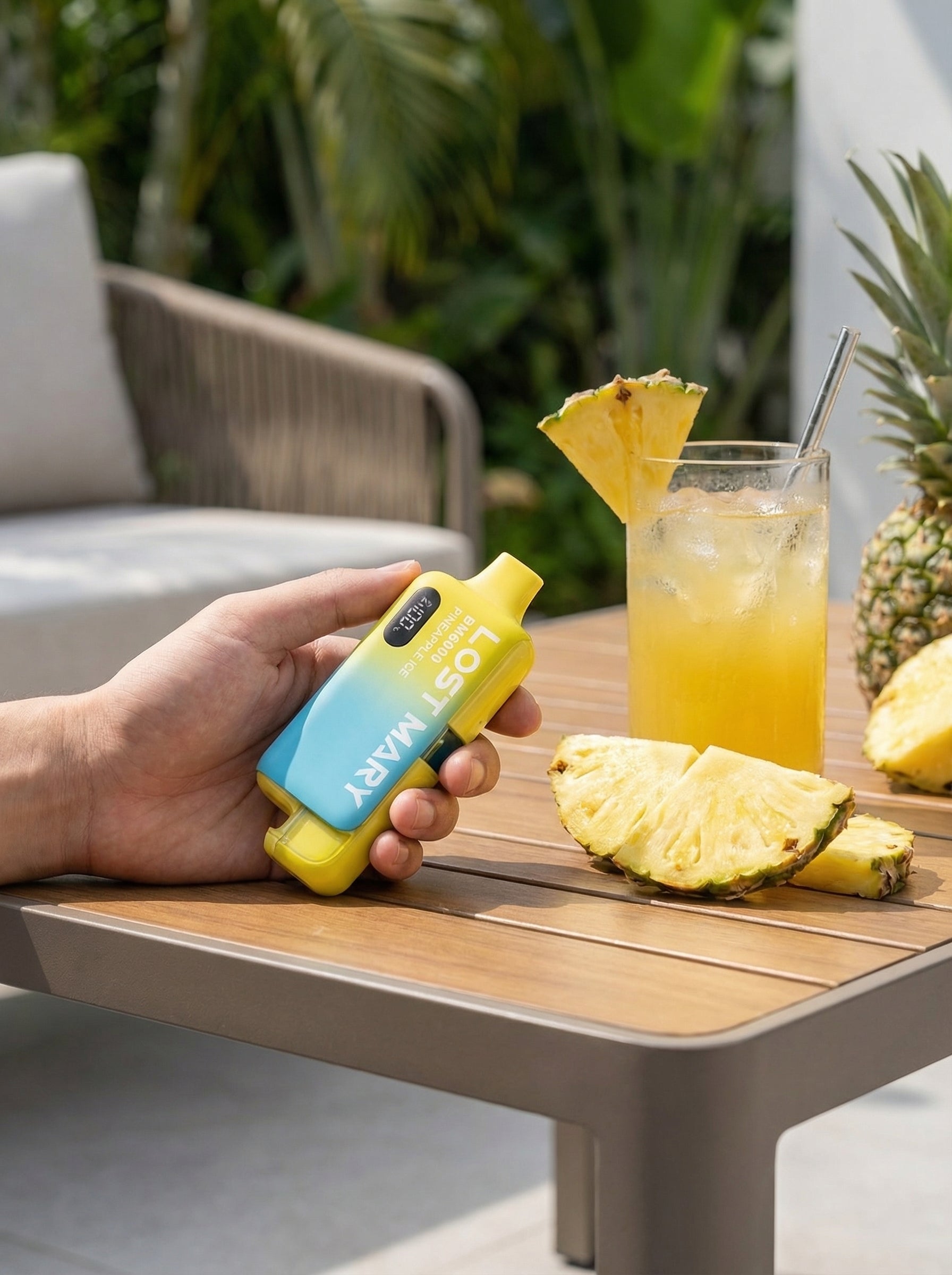 Lost Mary BM6000 Pineapple Ice Refillable Pod Kit 20mg/ml