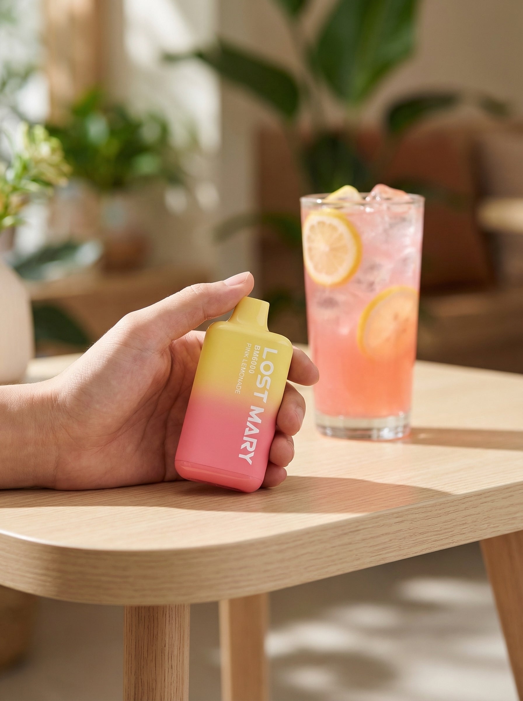 Lost Mary BM6000 Pink Lemonade Refillable Pod Kit 20mg/ml