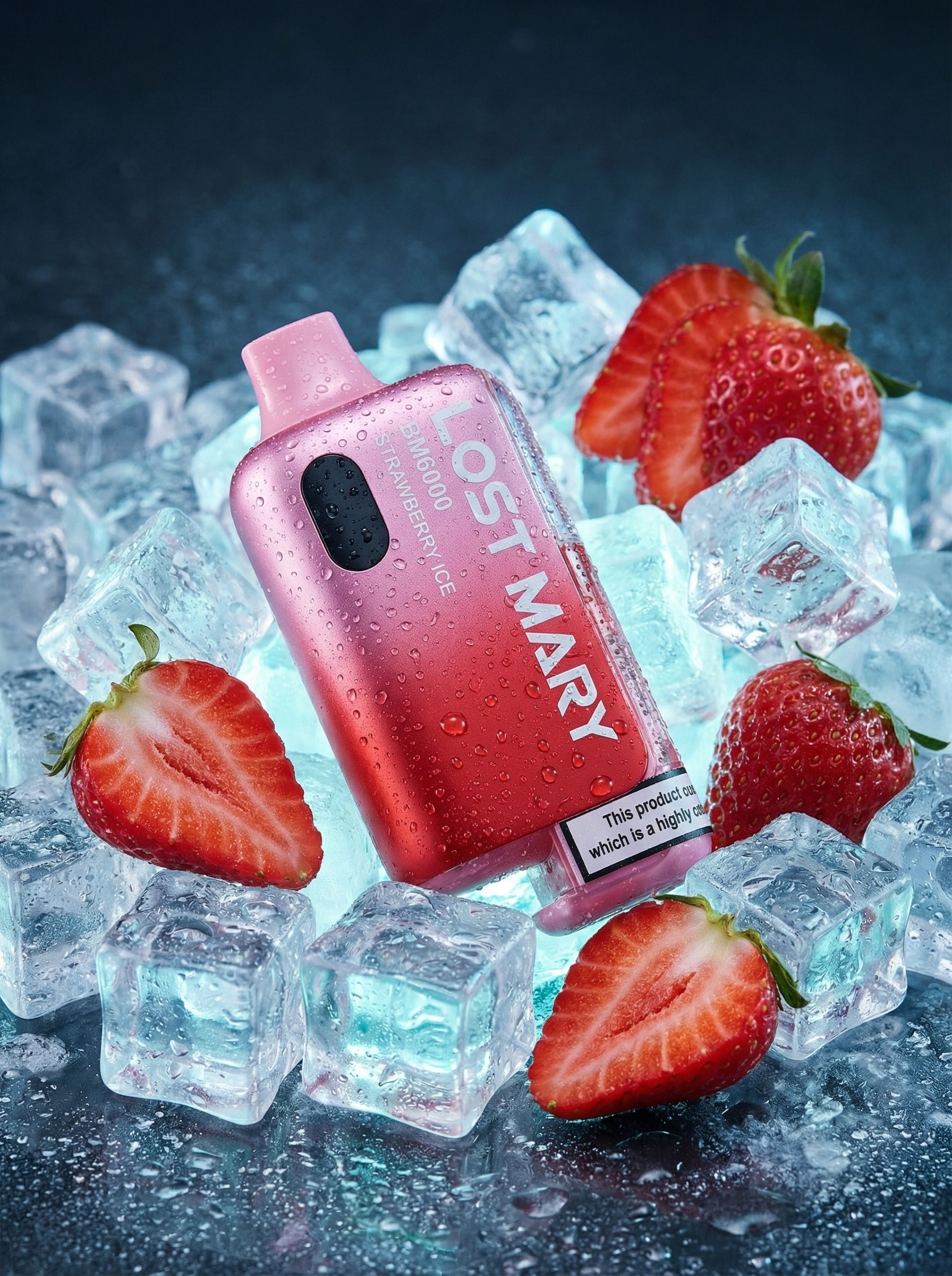 Lost Mary BM6000 Strawberry Ice Refillable Pod Kit 20mg/ml