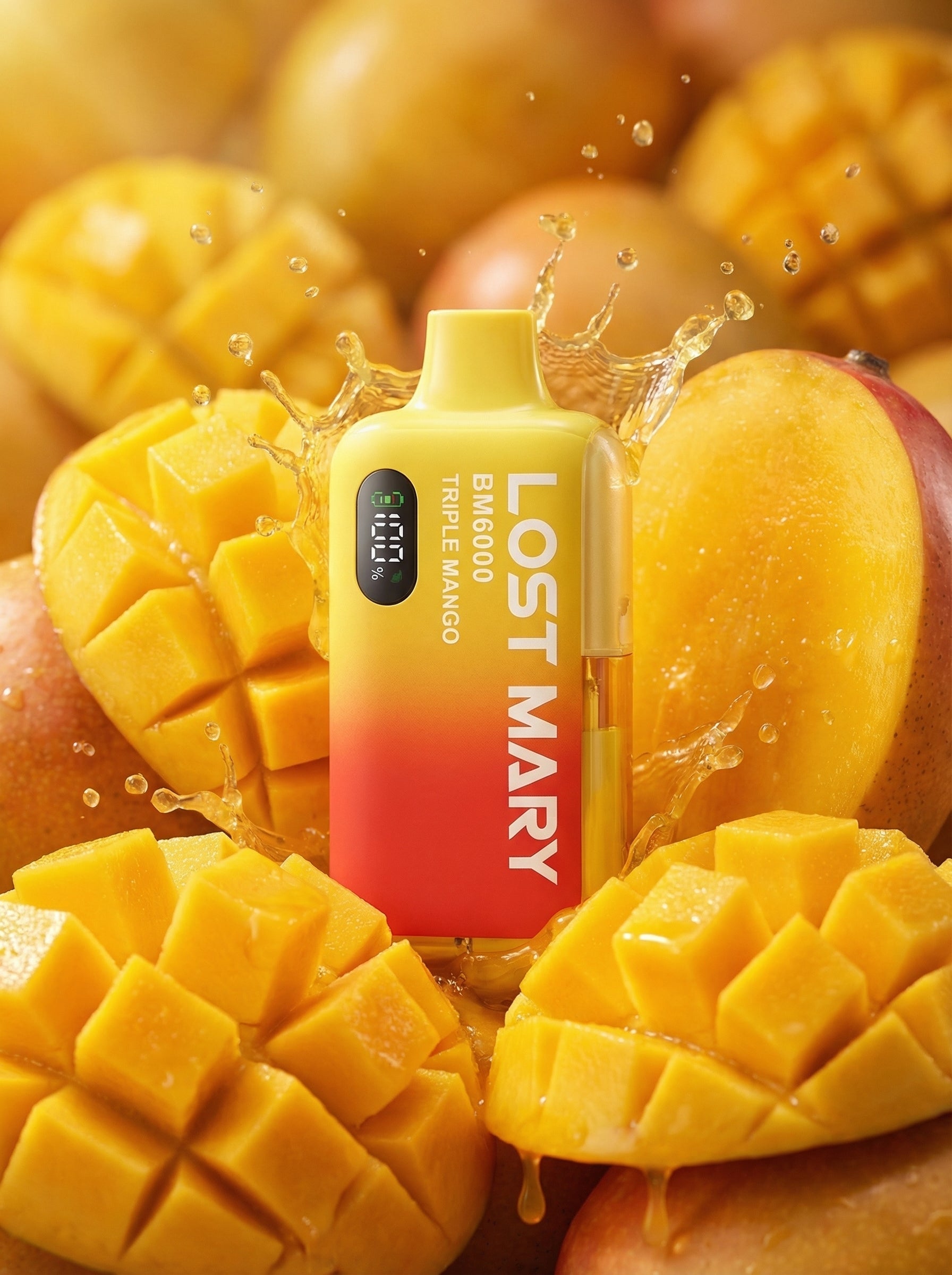 Lost Mary BM6000 Triple Mango Refillable Pod Kit 20mg/ml