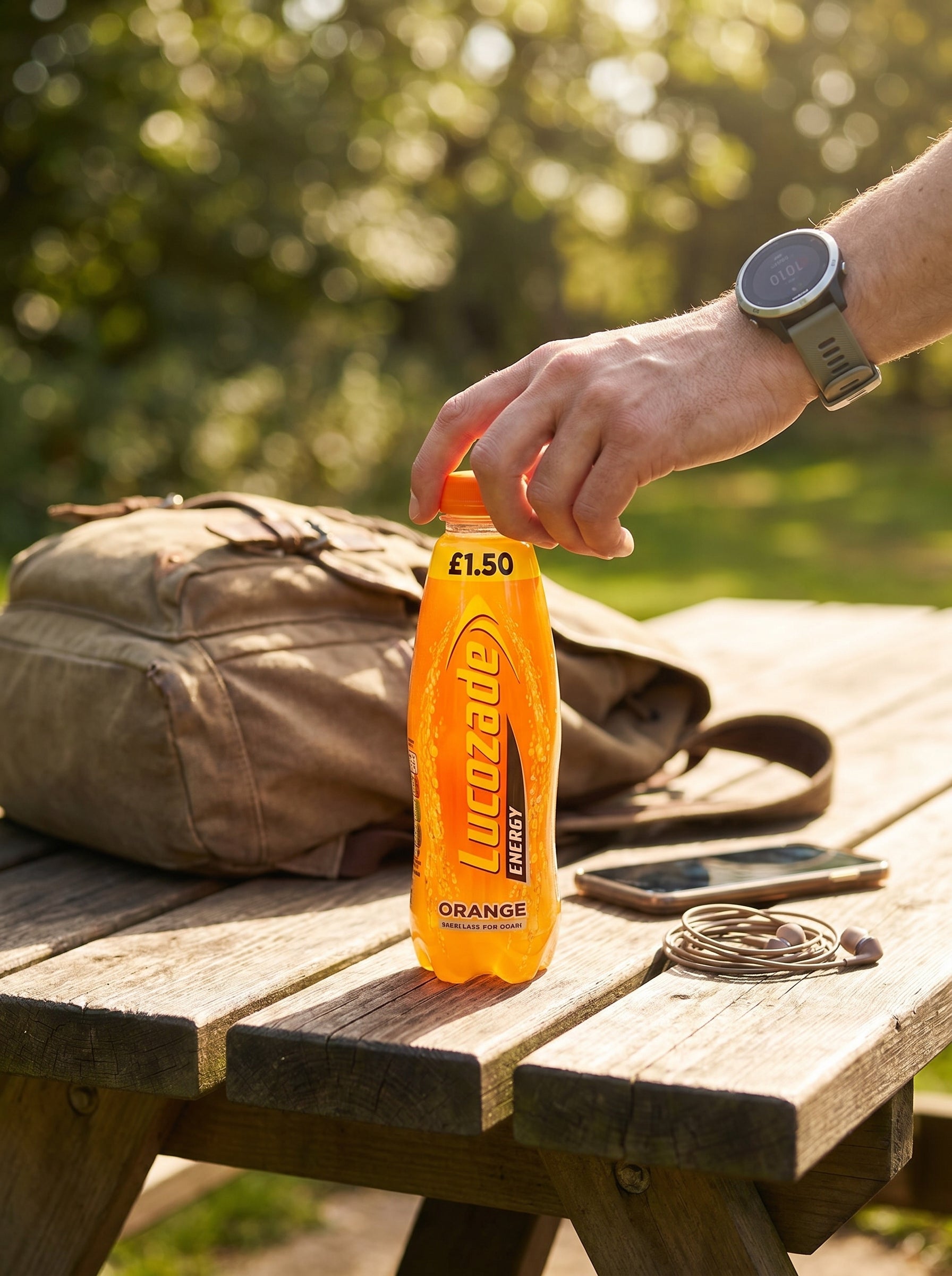 Lucozade Energy Orange Drink 500ml Bottle