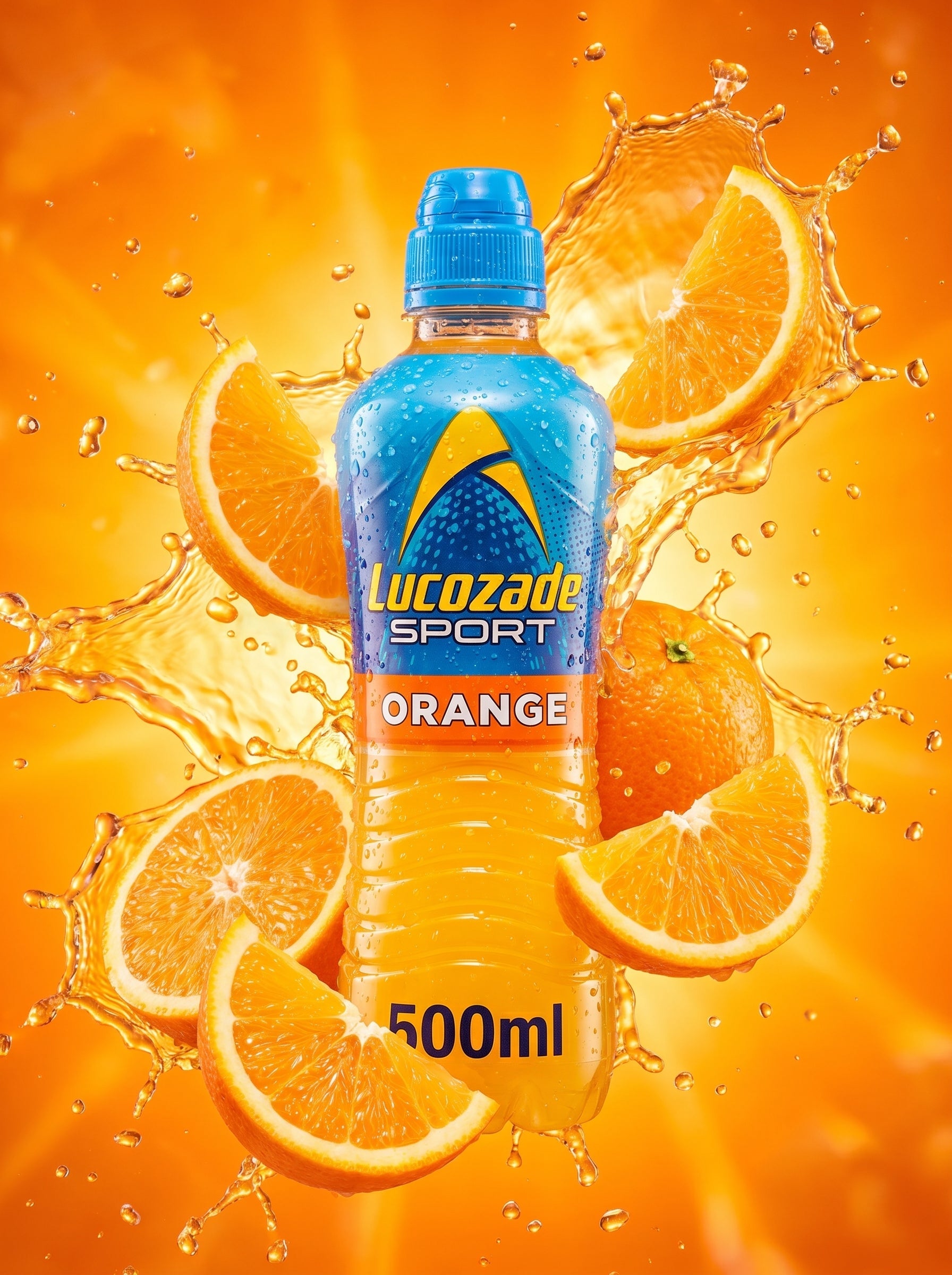 Lucozade Sport Orange Drink 500ml Bottle