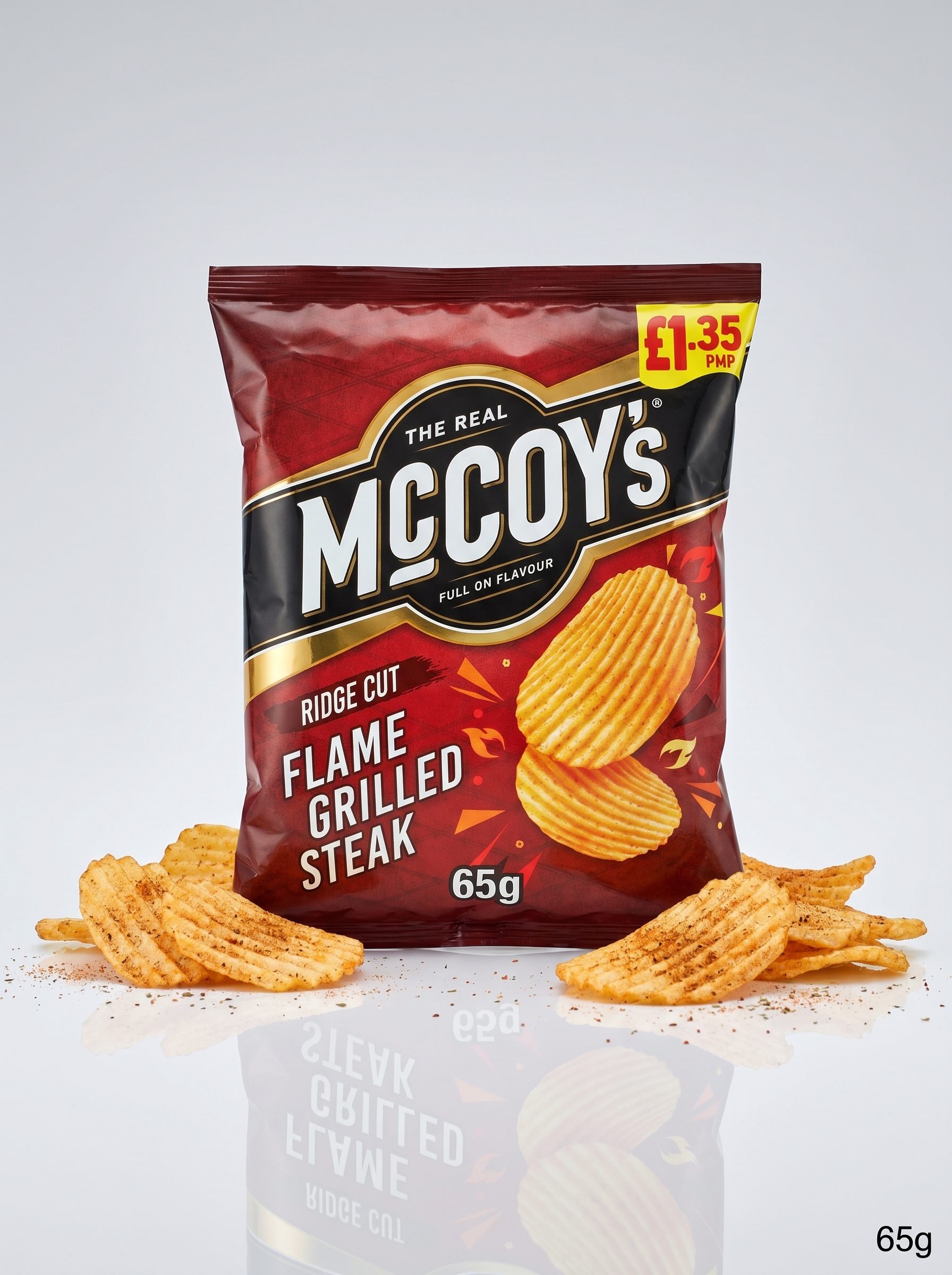 McCoy's Flame Grilled Steak Crisps 65g